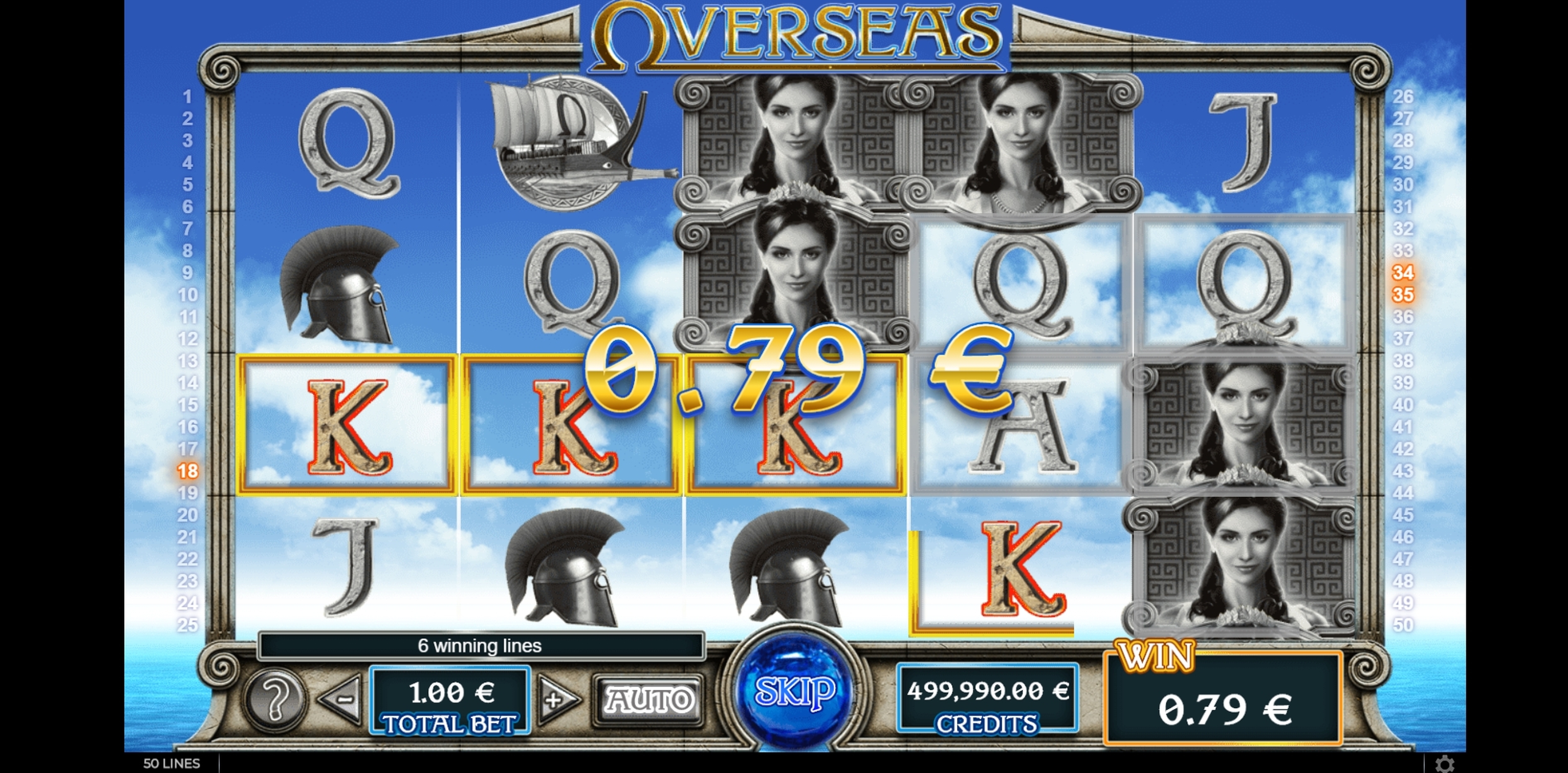 Win Money in Overseas Ulysses Odyssey Free Slot Game by GAMING1