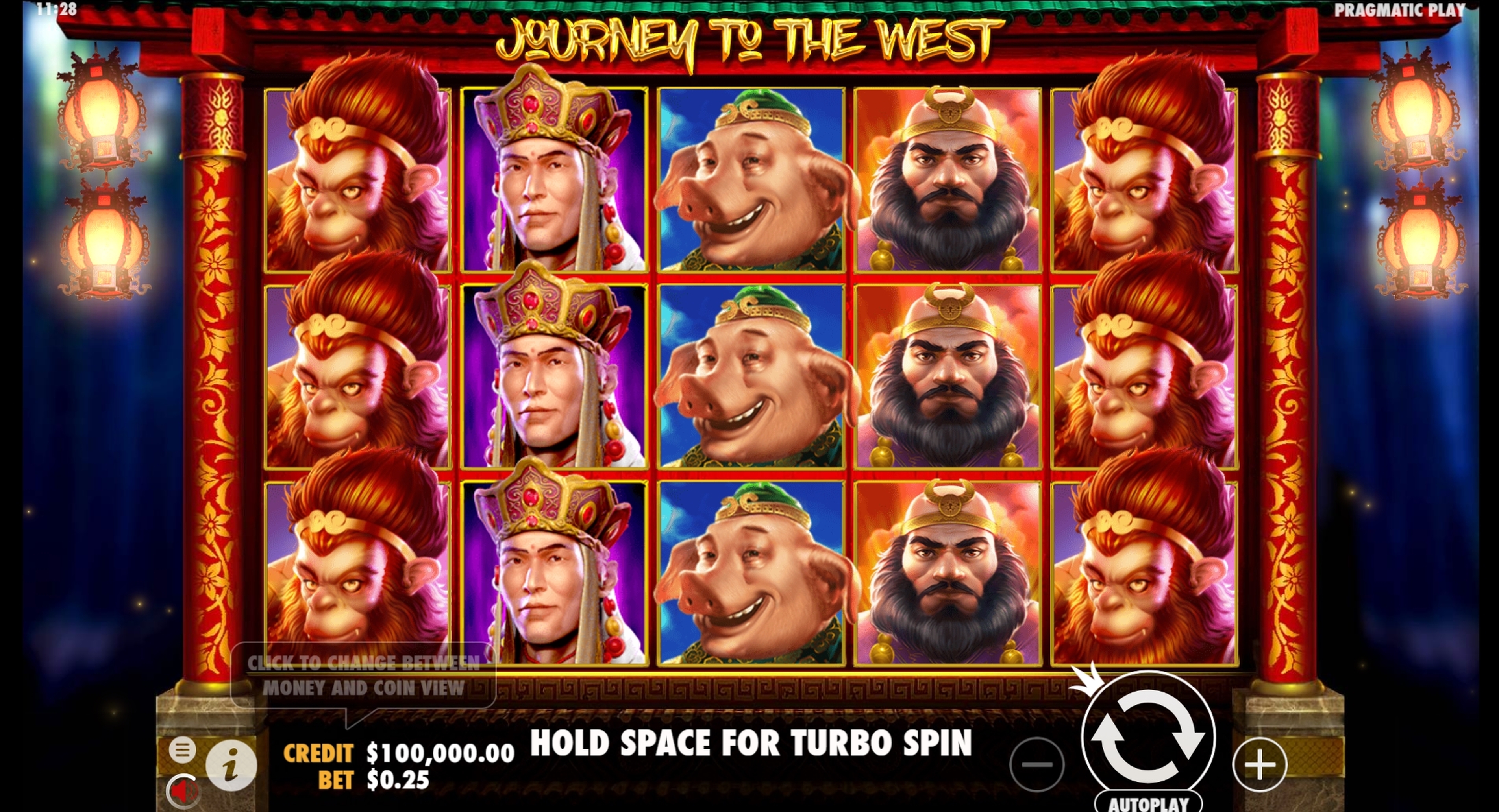 Reels in Journey to the West Slot Game by Genesis Gaming