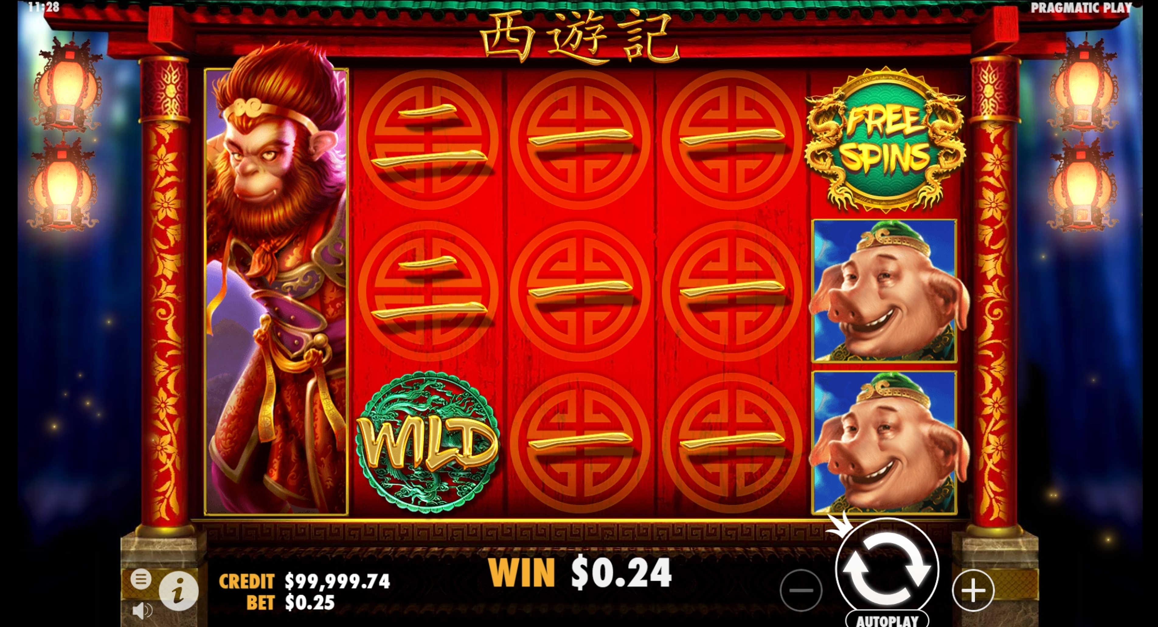 Win Money in Journey to the West Free Slot Game by Genesis Gaming
