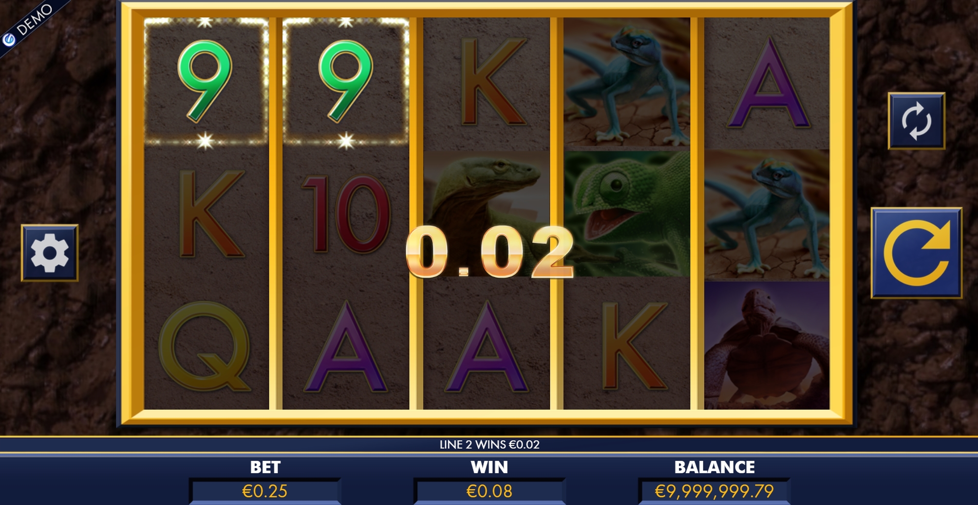 Win Money in Reptile riches Free Slot Game by Genesis Gaming