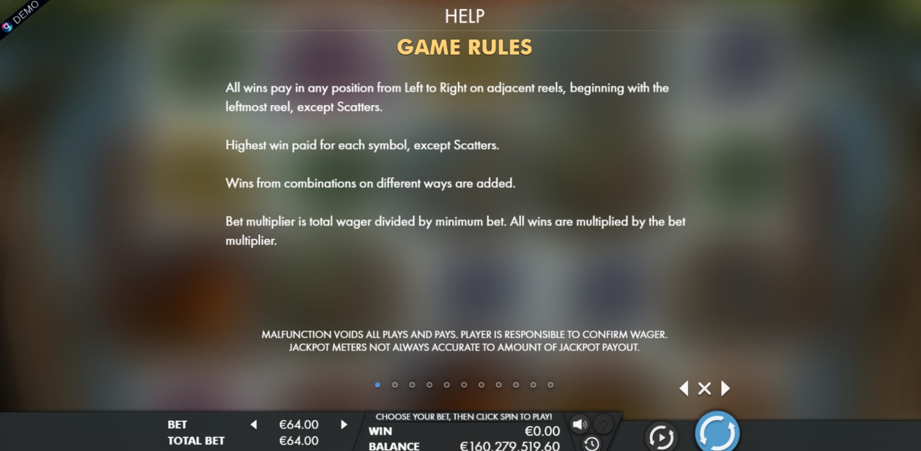 Info of Savanna King - Jackpot Slot Game by Genesis Gaming