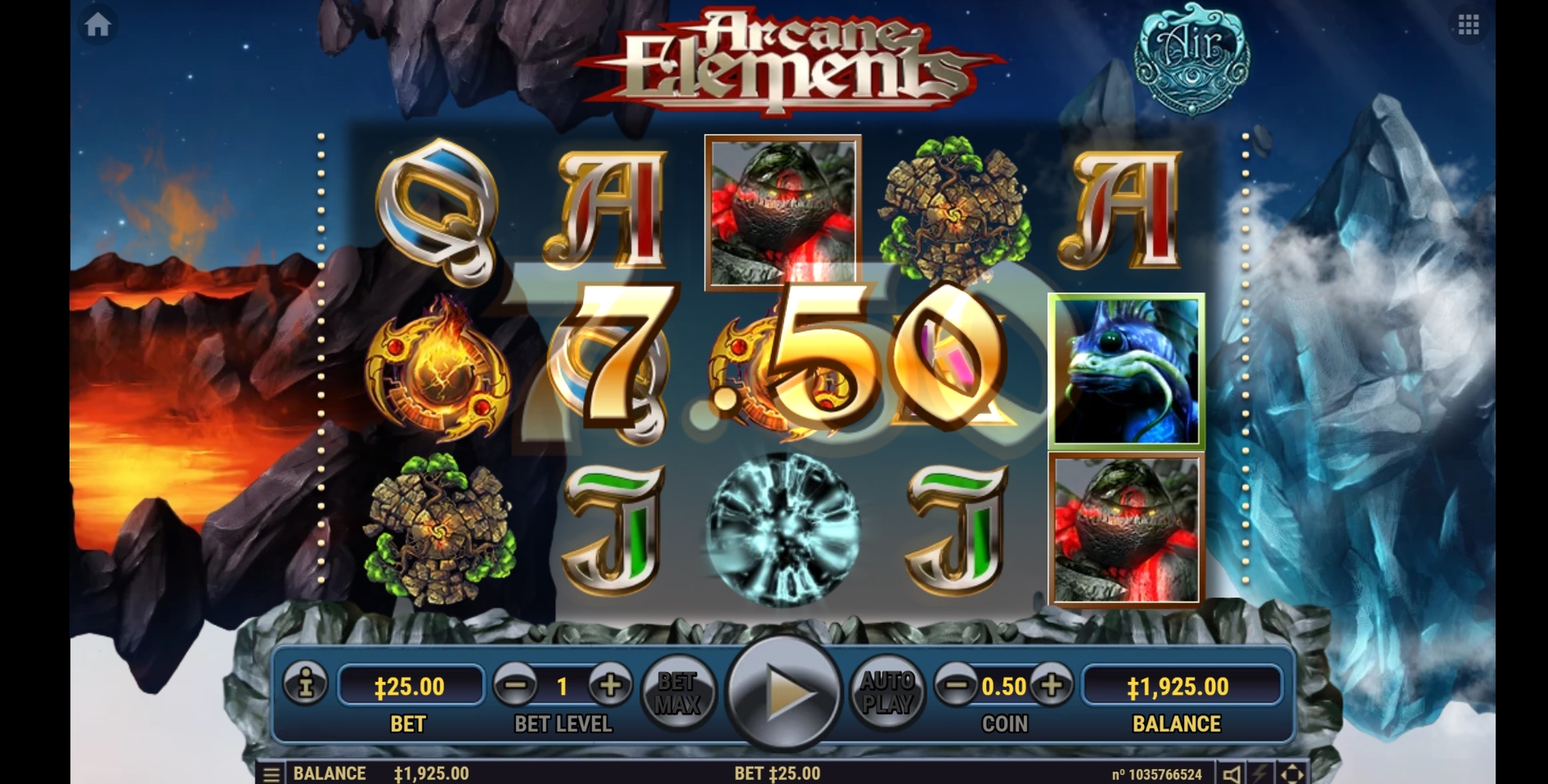 Win Money in Arcane Elements Free Slot Game by Habanero