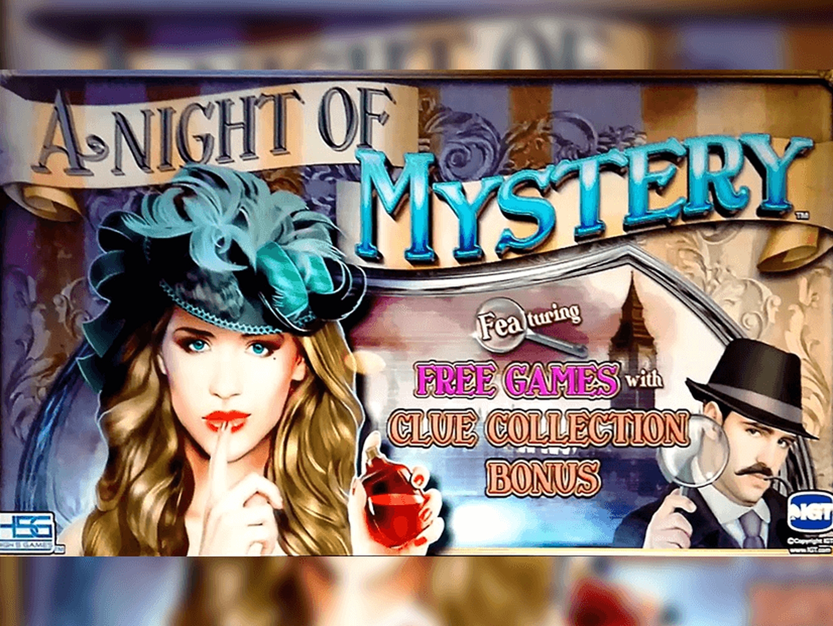 The A Night of Mystery Online Slot Demo Game by High 5 Games