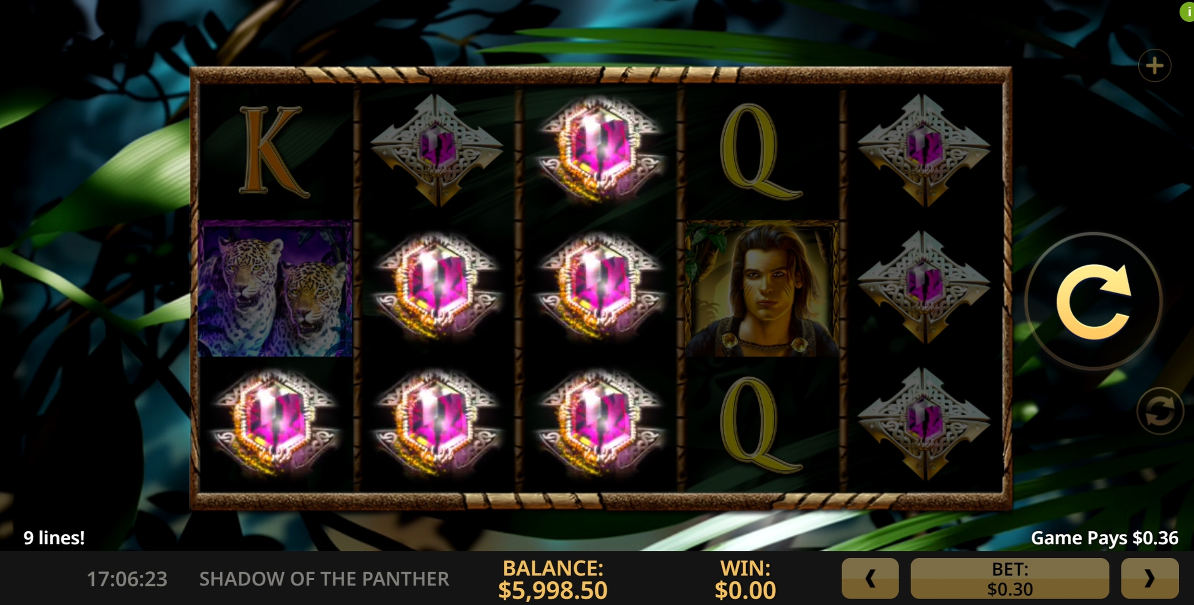 Win Money in Shadow of the Panther Free Slot Game by High 5 Games