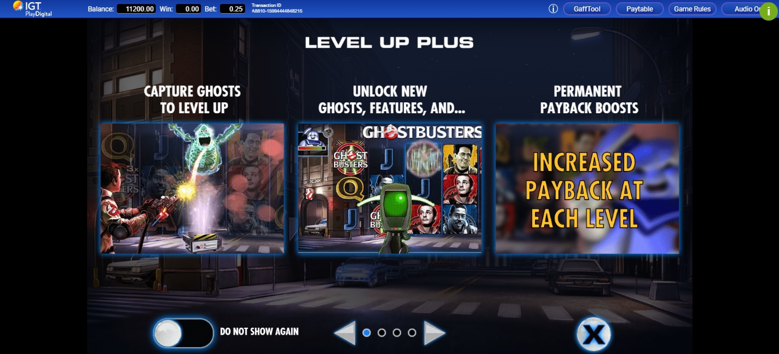 Play Ghostbusters Plus Free Casino Slot Game by IGT