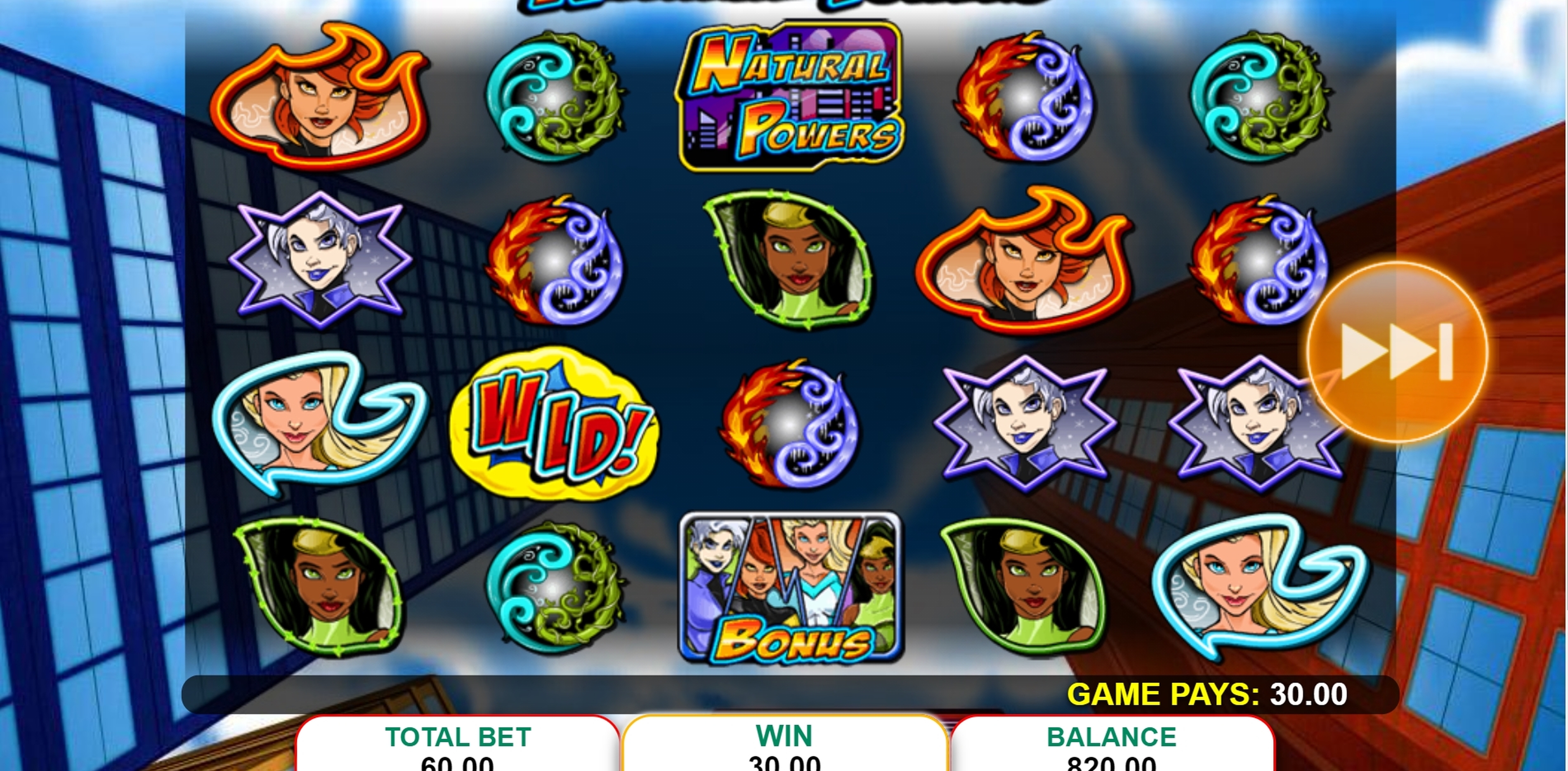 Win Money in Natural Powers Free Slot Game by IGT