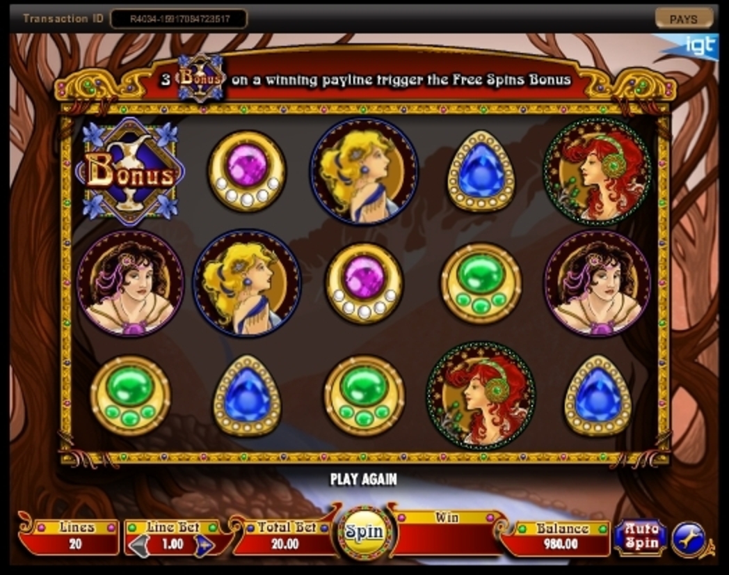 Reels in Nouveau Riche Slot Game by IGT