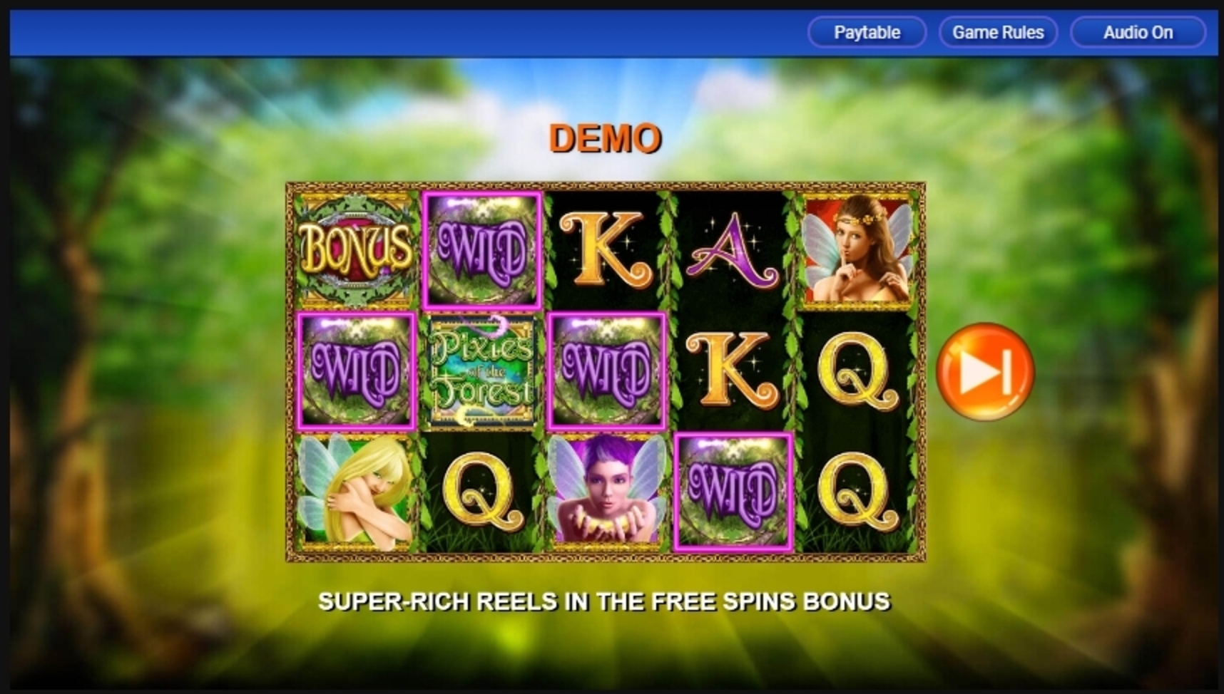 Play Pixies of the Forest Free Casino Slot Game by IGT