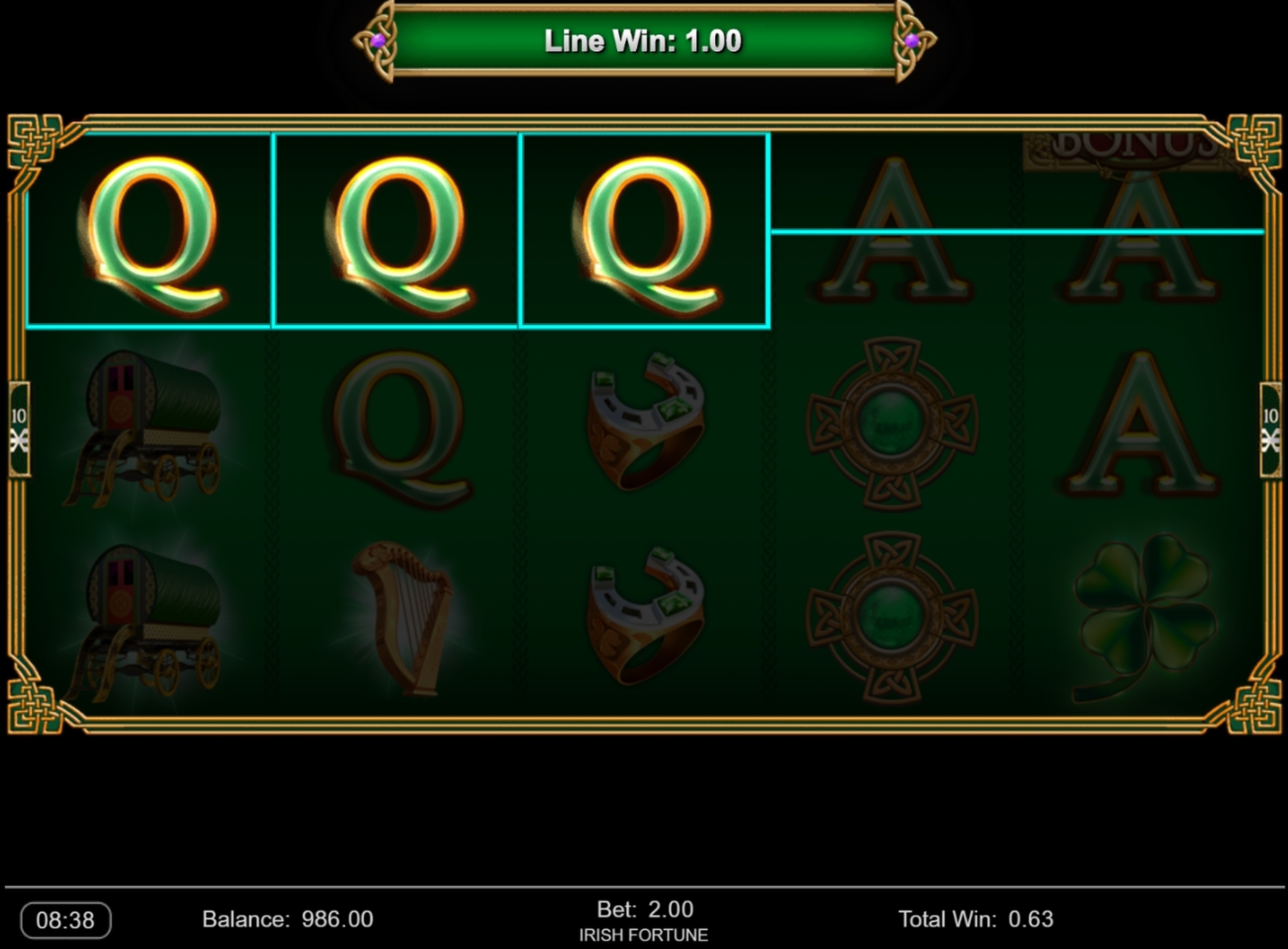 Win Money in Irish Fortune Free Slot Game by Inspired Gaming