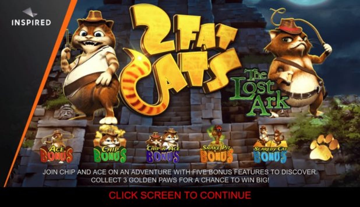 The Two Fat Cats The Lost Ark Online Slot Demo Game by Inspired Gaming