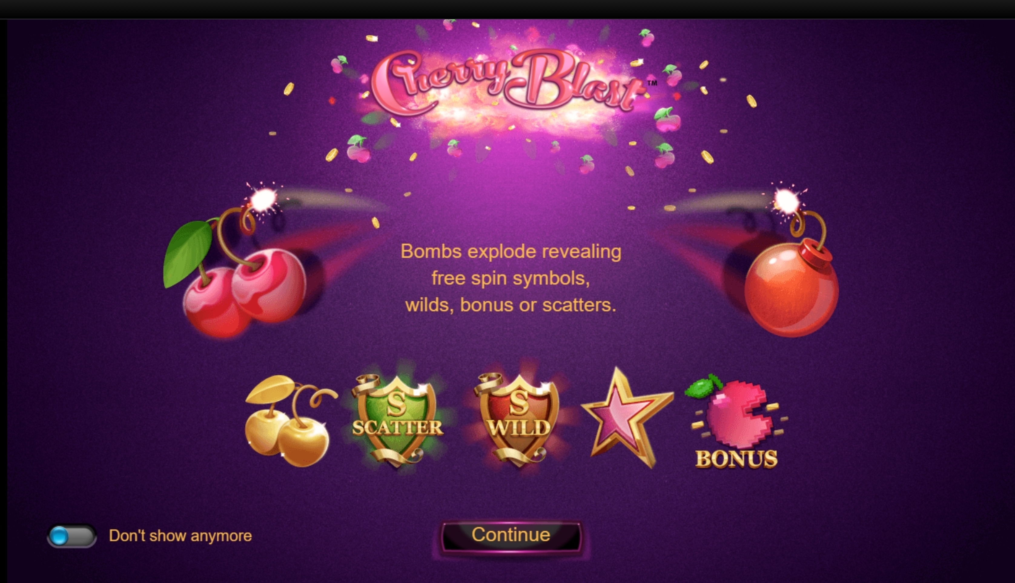 Play Cherry Blast Free Casino Slot Game by Iron Dog Studios
