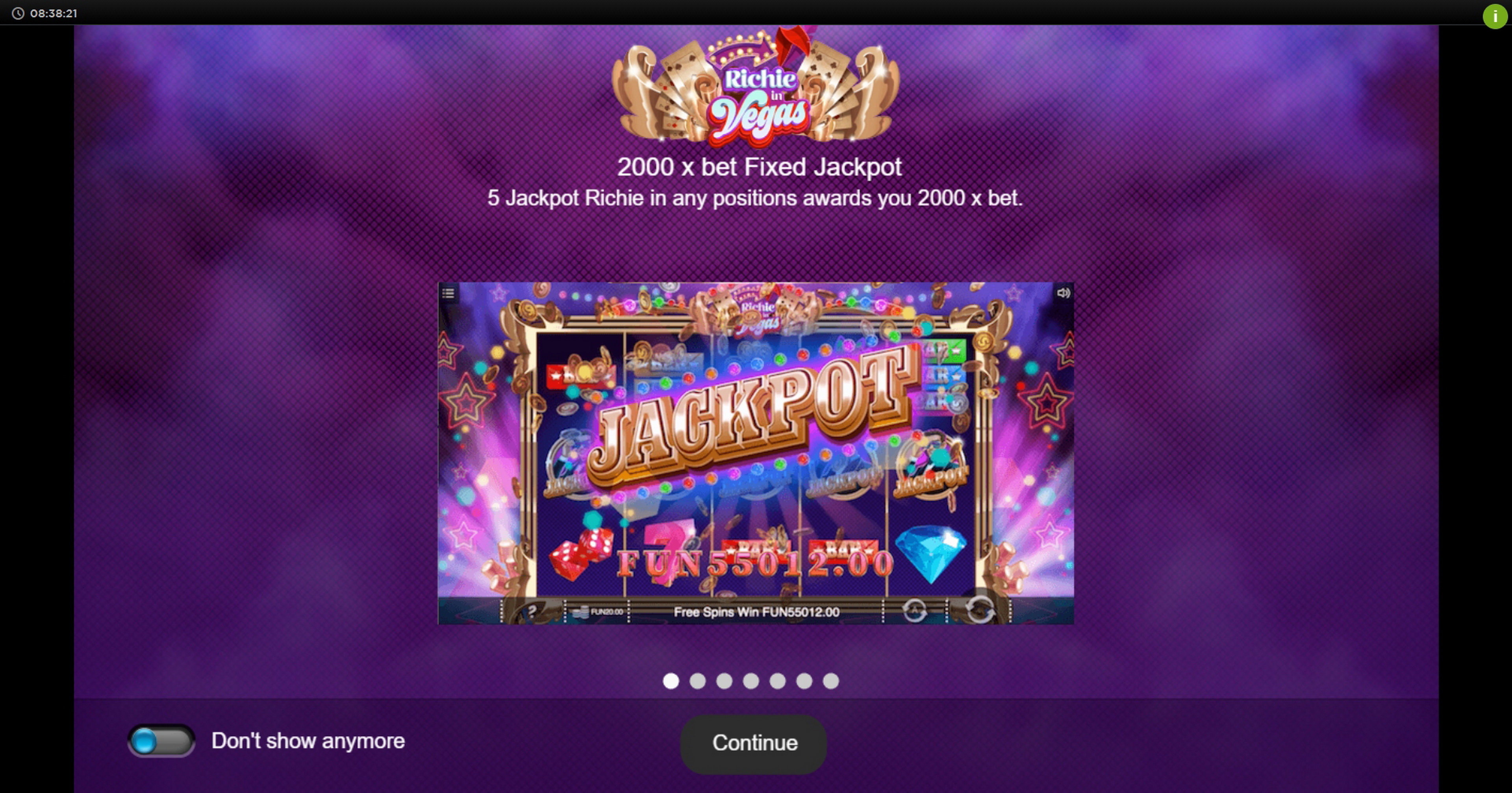 Play Richie in Vegas Free Casino Slot Game by Iron Dog Studios