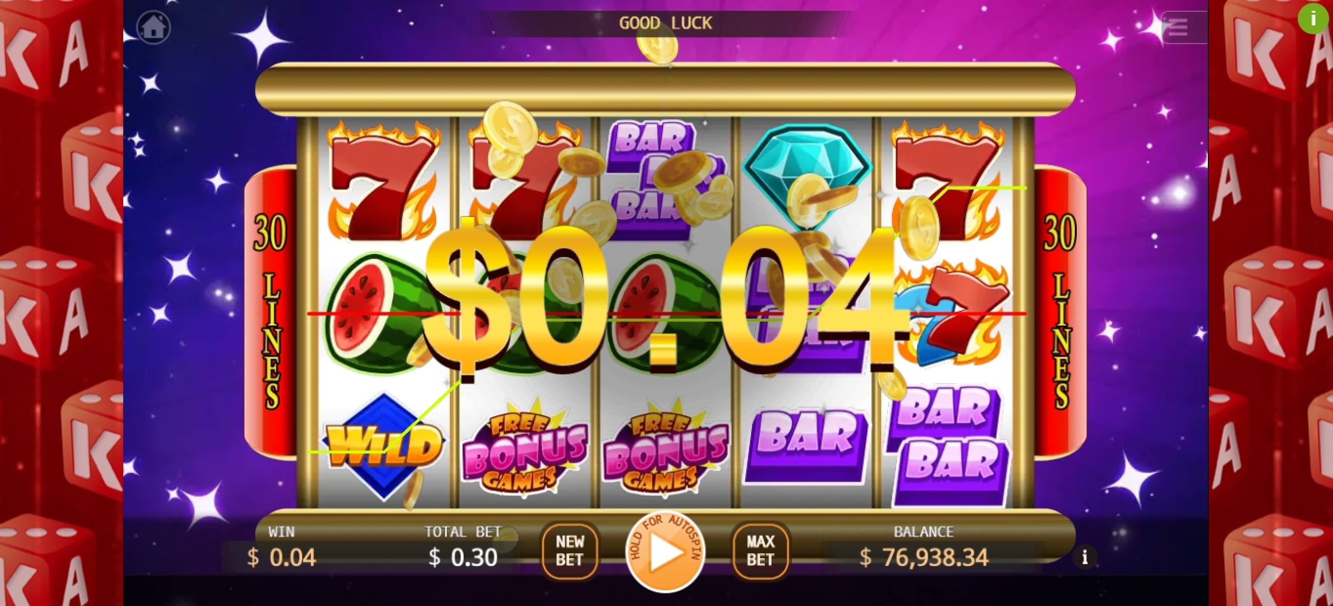 Win Money in Fast Blast Free Slot Game by KA Gaming