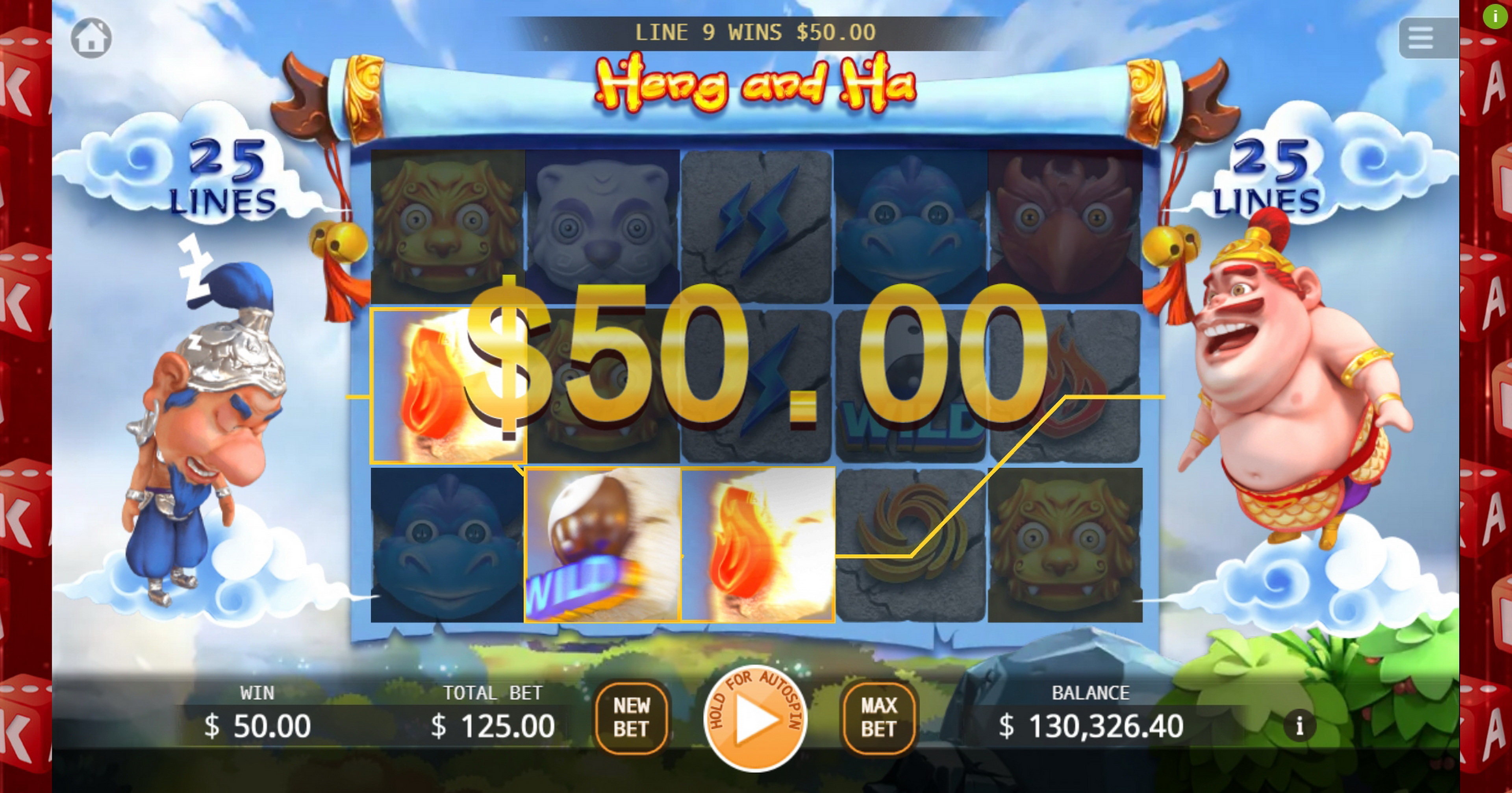 Win Money in Heng and Ha Free Slot Game by KA Gaming