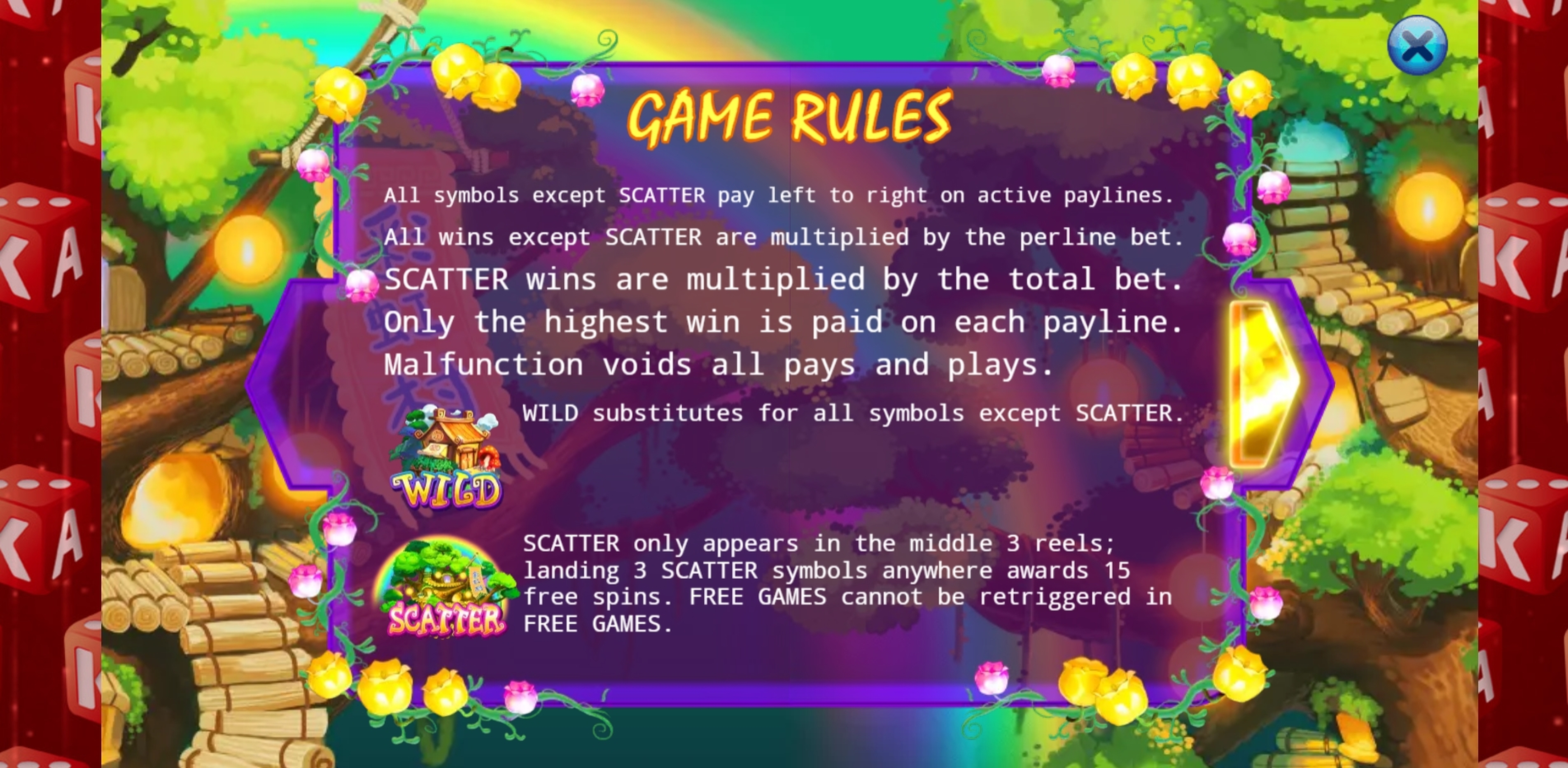 Info of Miss Tiger Slot Game by KA Gaming