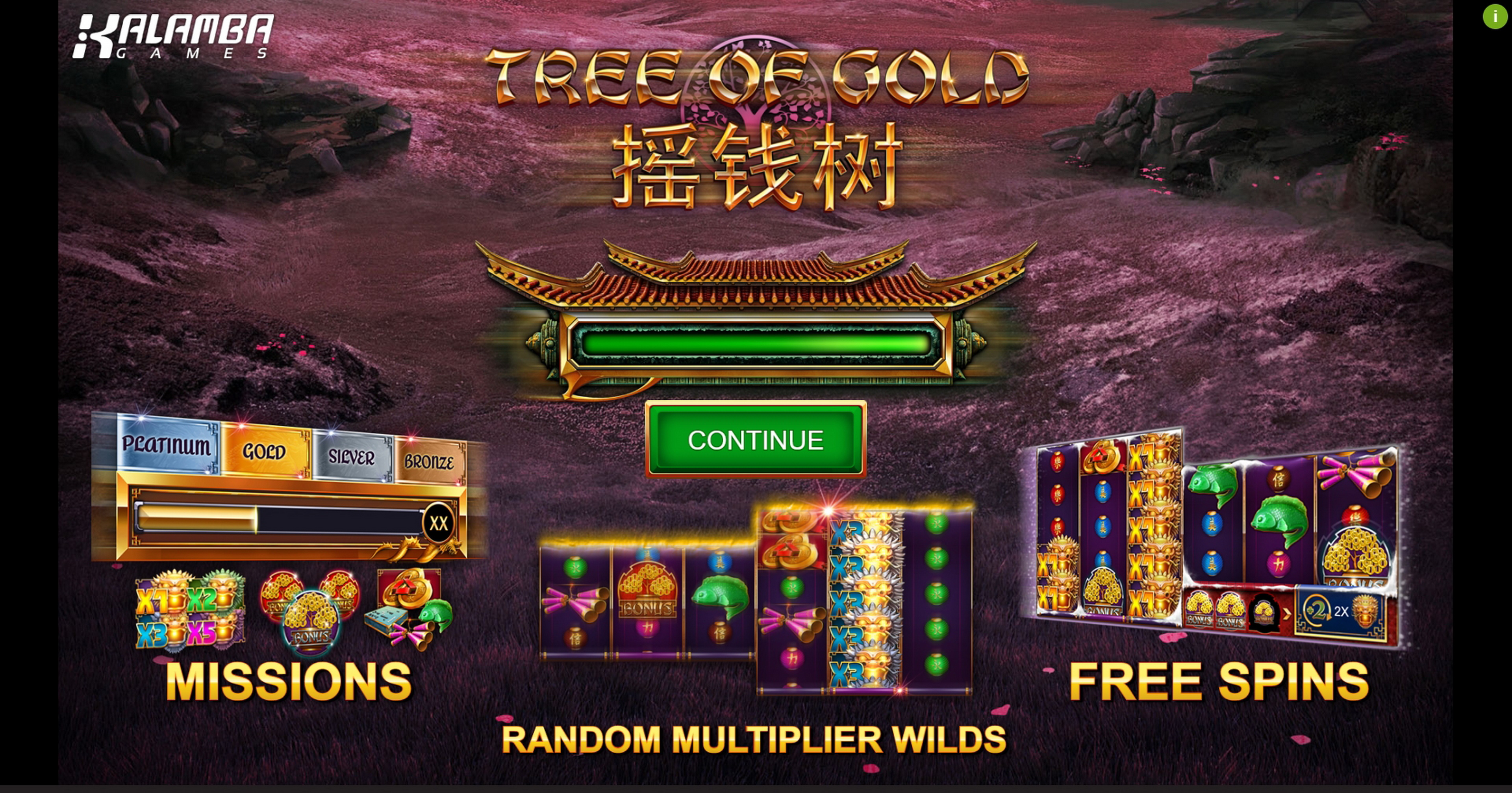 Play Tree of Gold Free Casino Slot Game by Kalamba Games