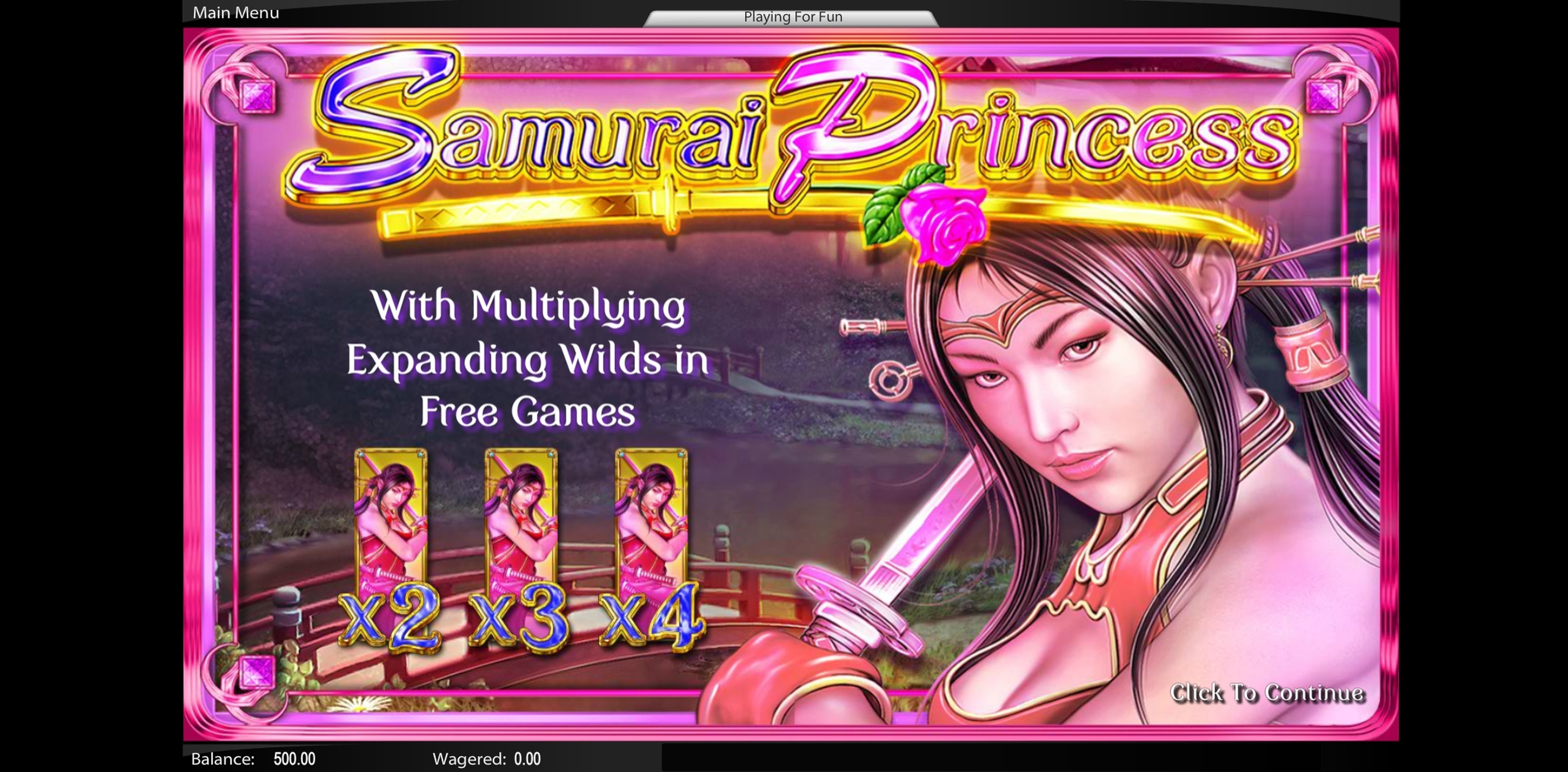 Samurai Princess demo