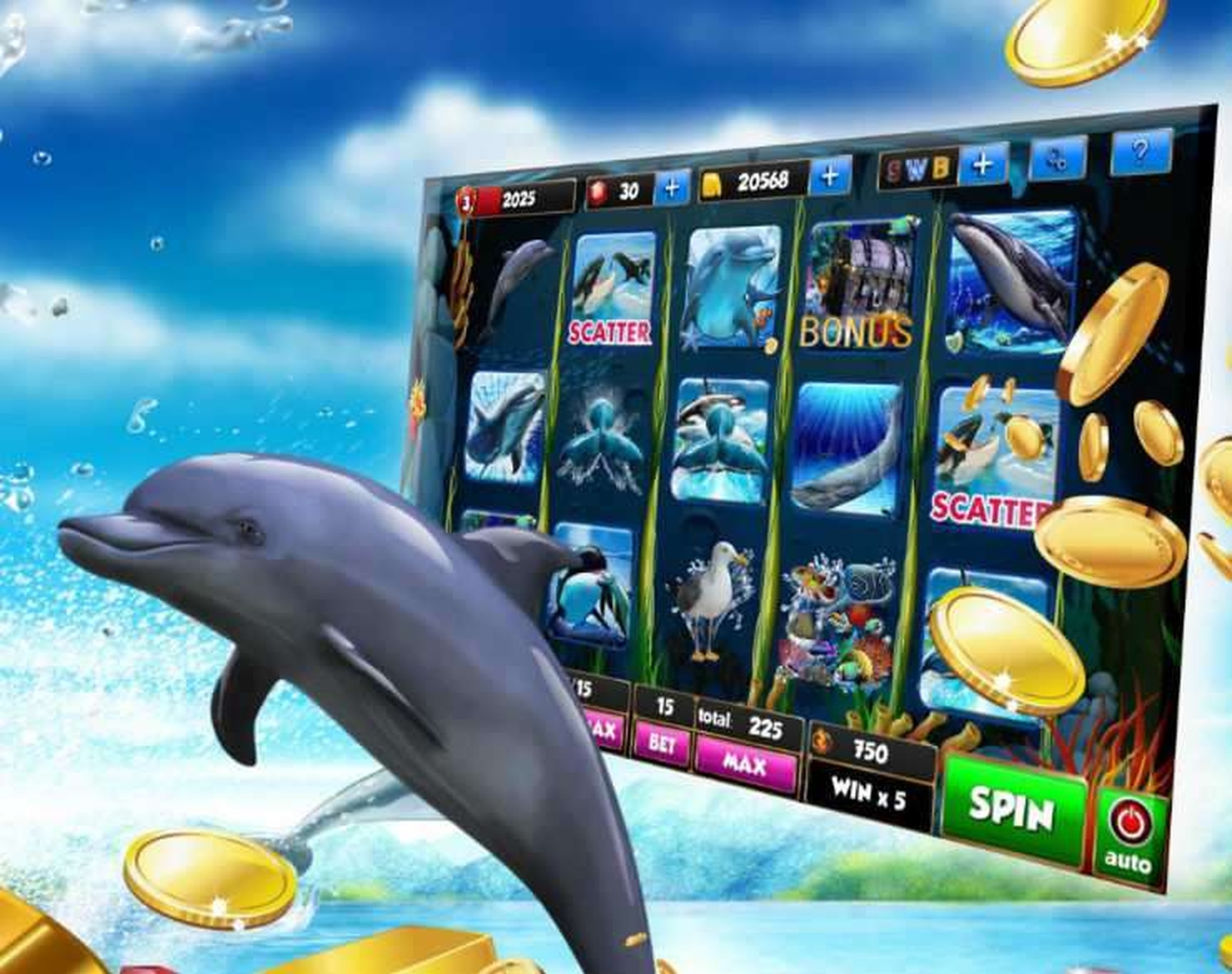 The Golden Dolphin Online Slot Demo Game by Merkur Gaming