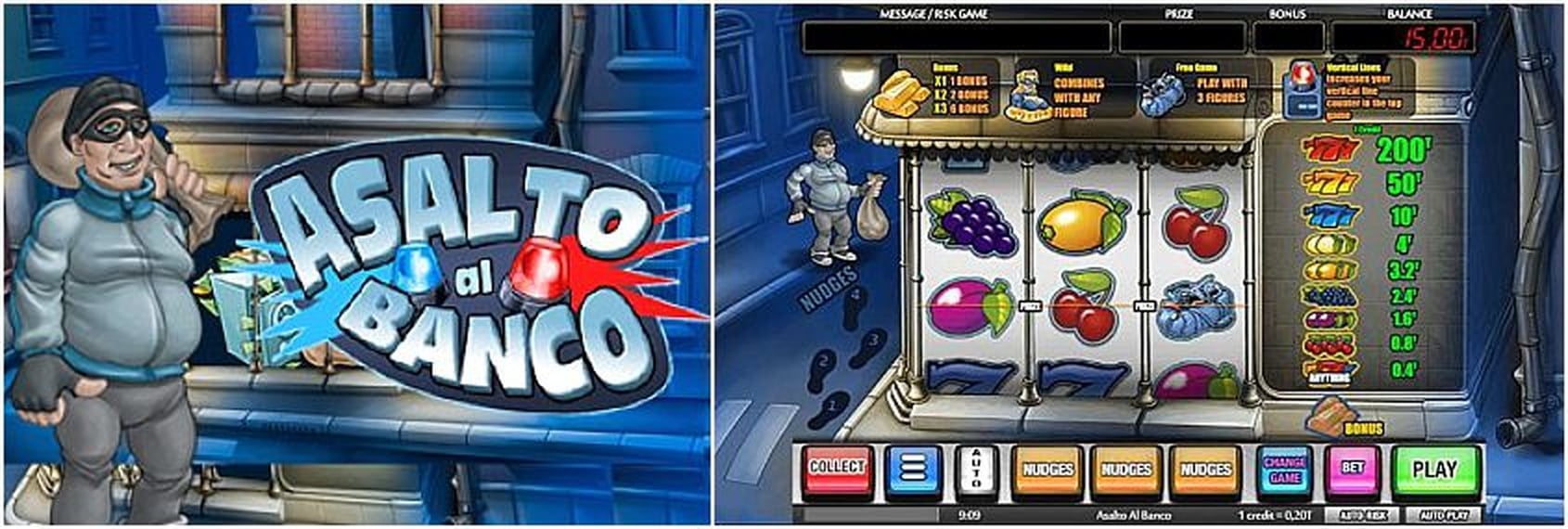The Asalto al banco Online Slot Demo Game by MGA