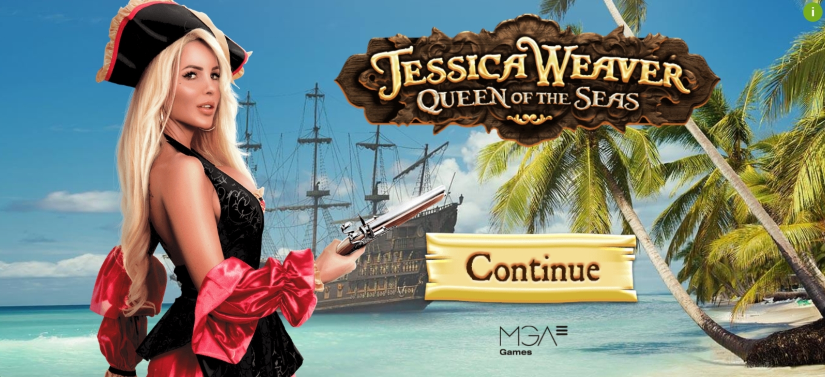 Play Jessica Weaver Queen of the Seas Free Casino Slot Game by MGA