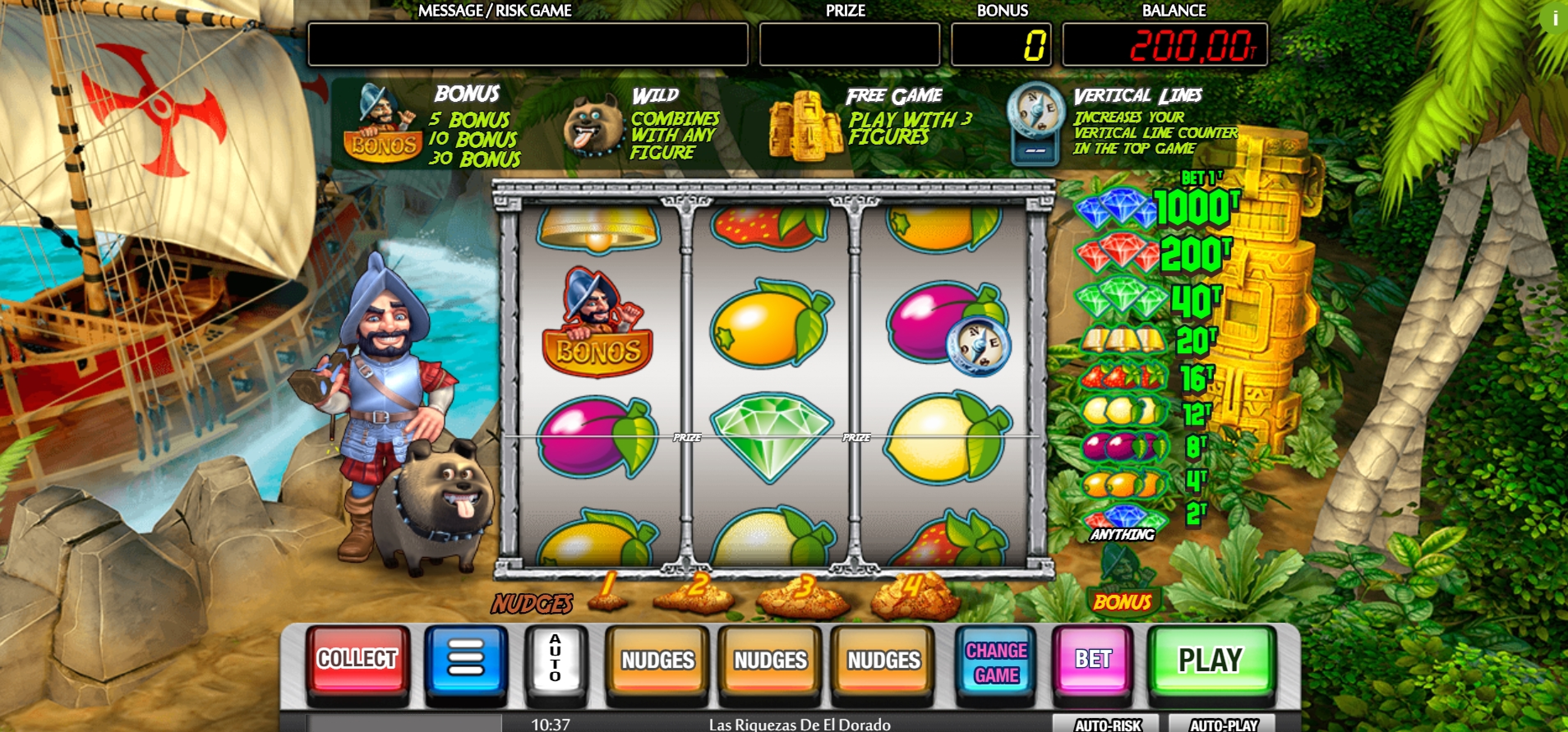 Reels in Las Riquezas De El Dorado Slot Game by MGA