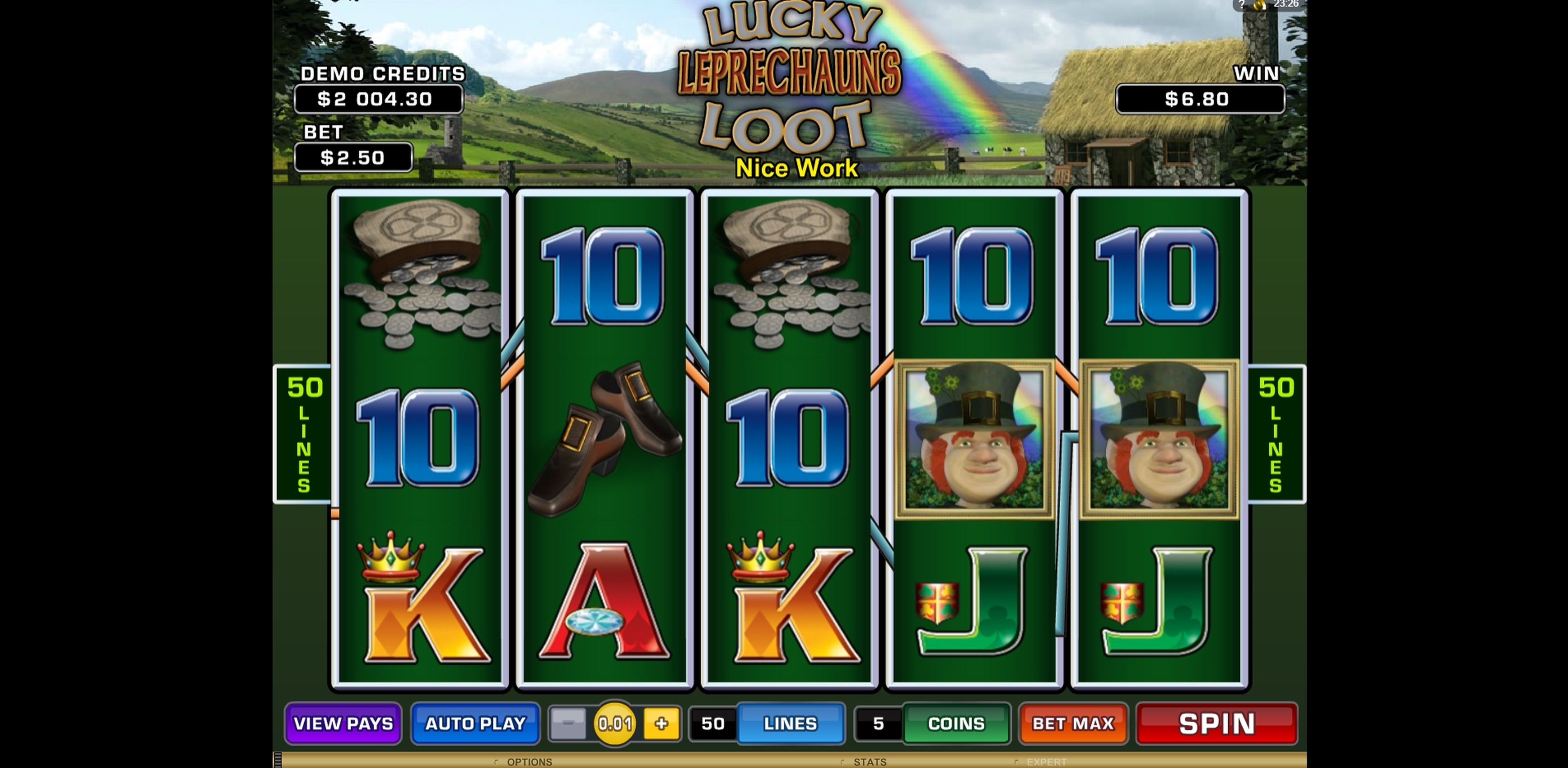 Win Money in Lucky Leprechaun's Loot Free Slot Game by Microgaming