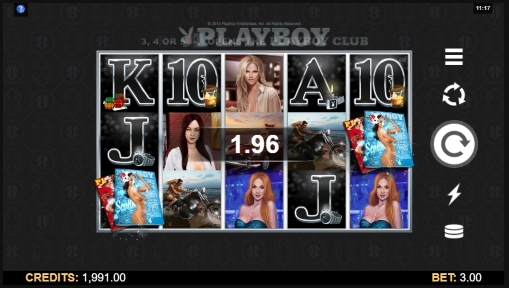 Win Money in Playboy Free Slot Game by Microgaming