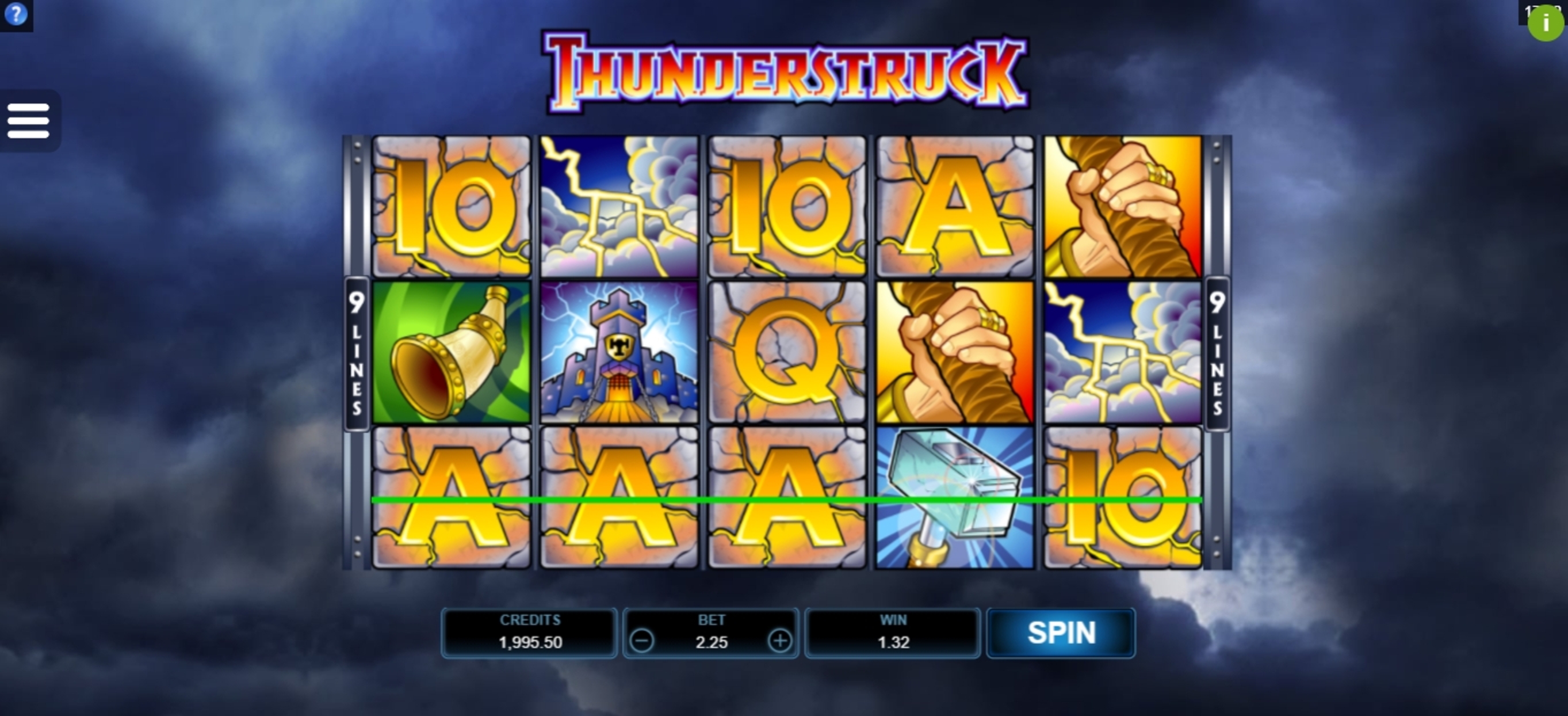 Win Money in Thunderstruck Free Slot Game by Microgaming