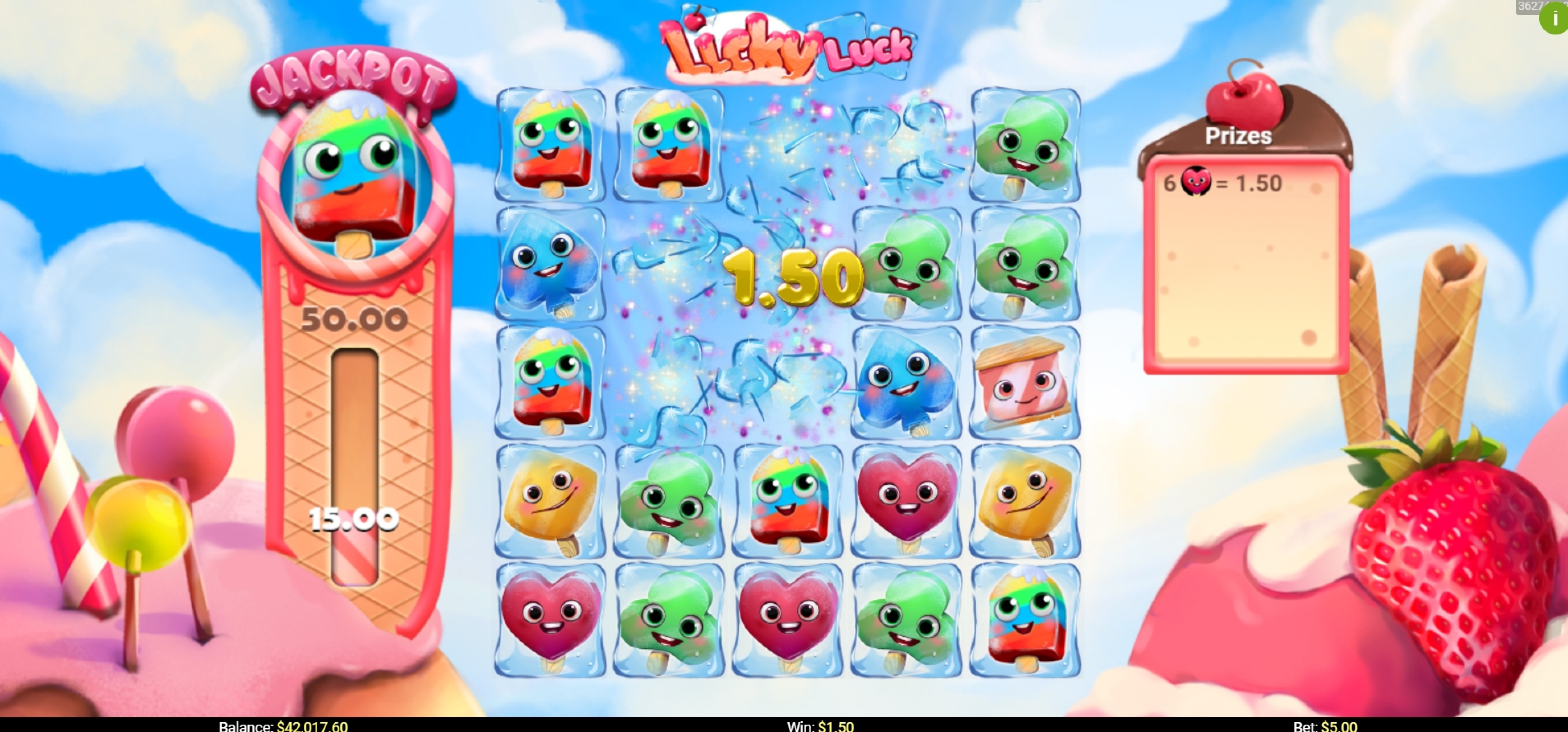 Win Money in Licky Luck Free Slot Game by Mobilots