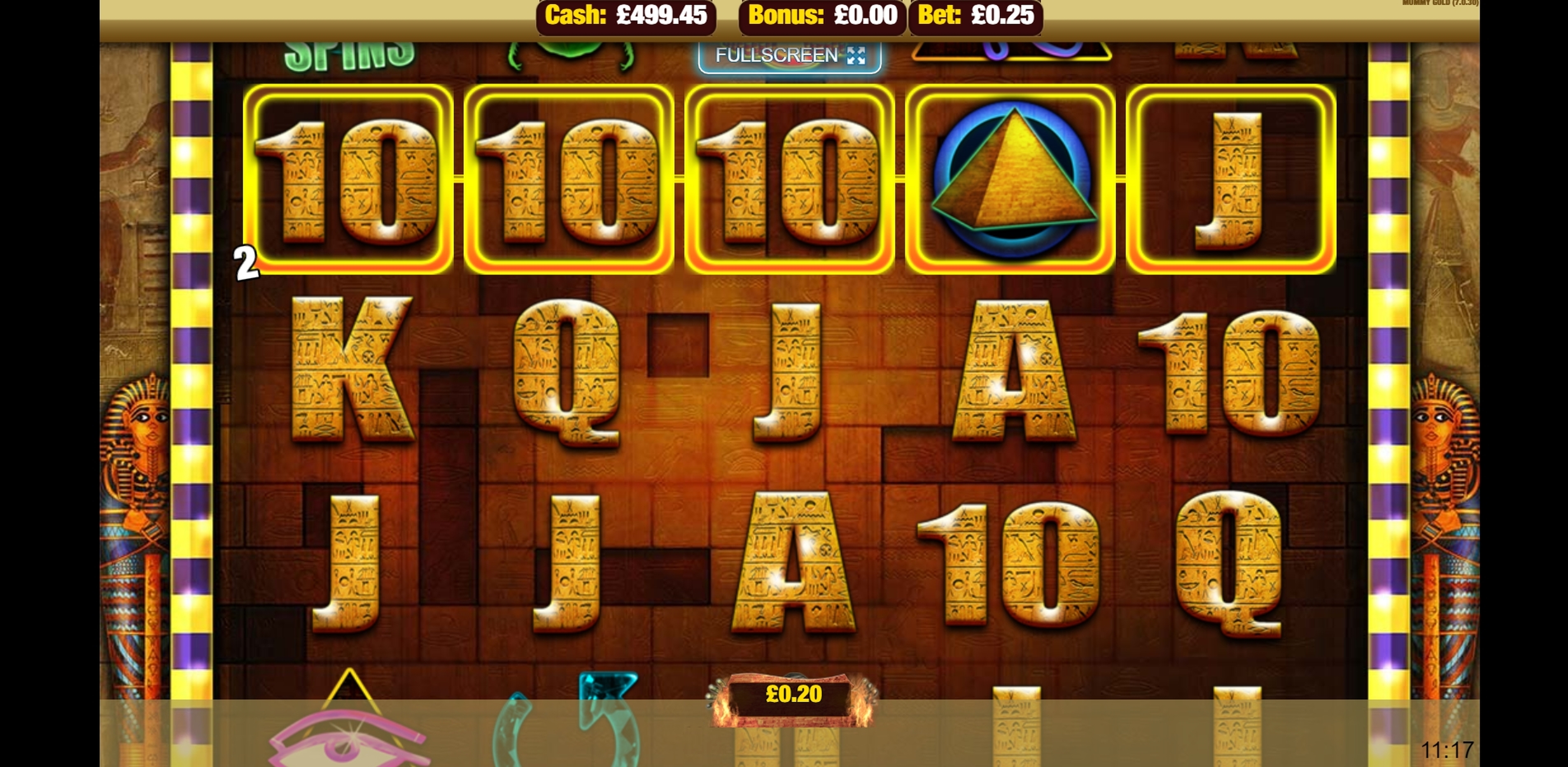 Win Money in Mummy Gold Free Slot Game by Nektan