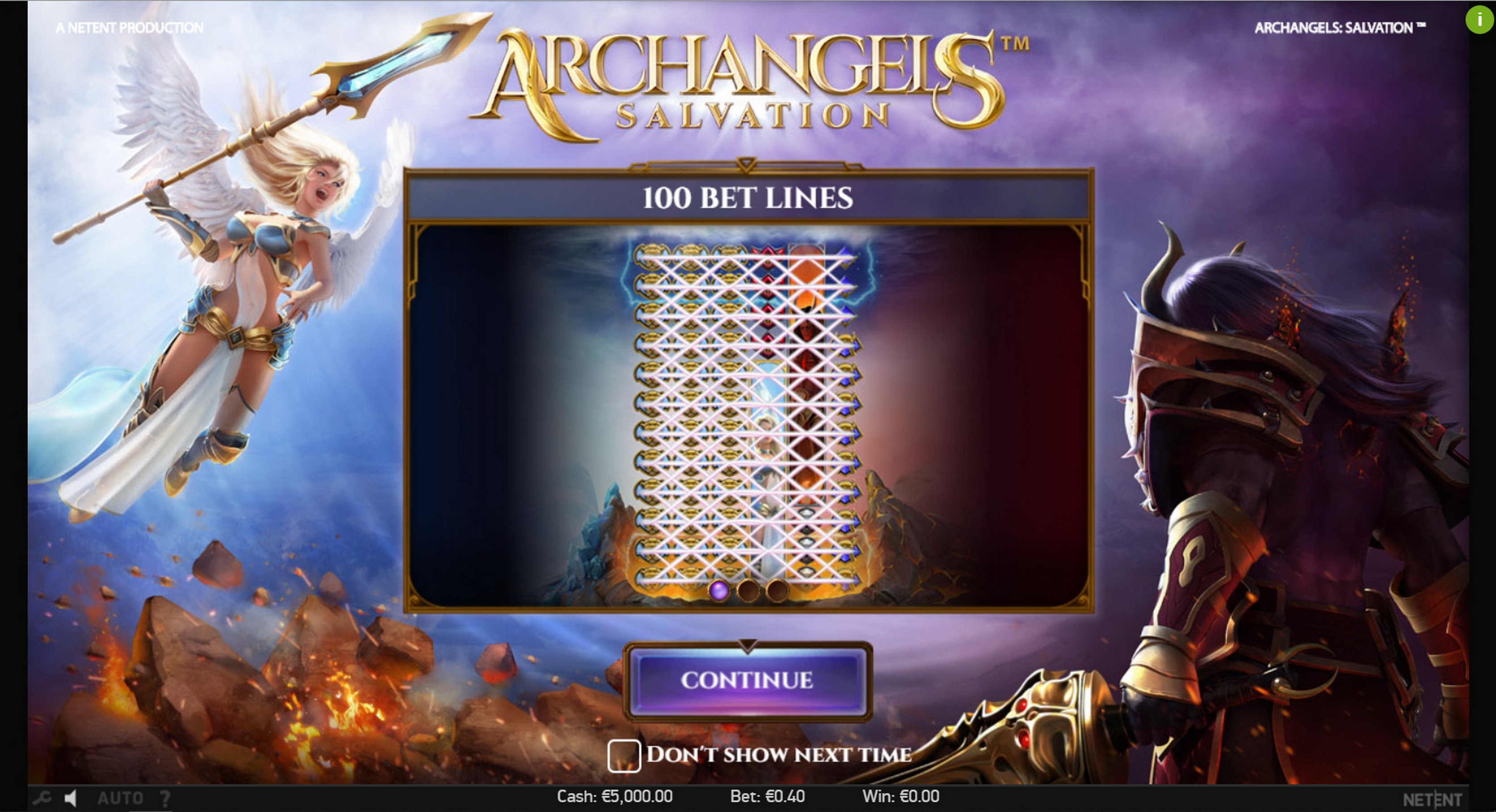 Play Archangels: Salvation Free Casino Slot Game by NetEnt