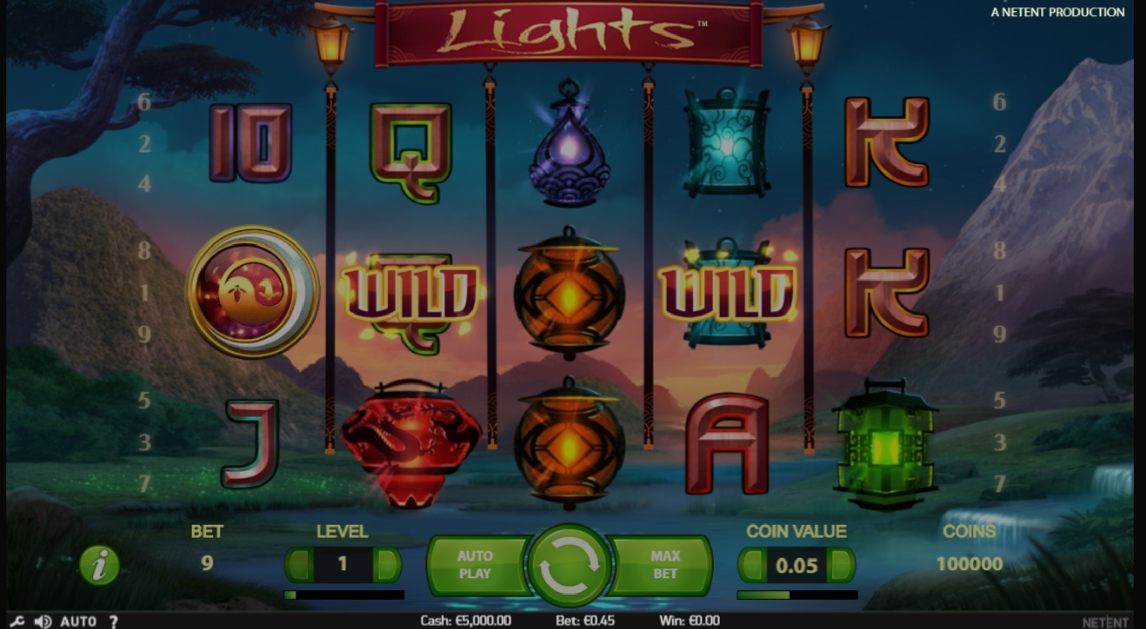 Reels in Lights Slot Game by NetEnt