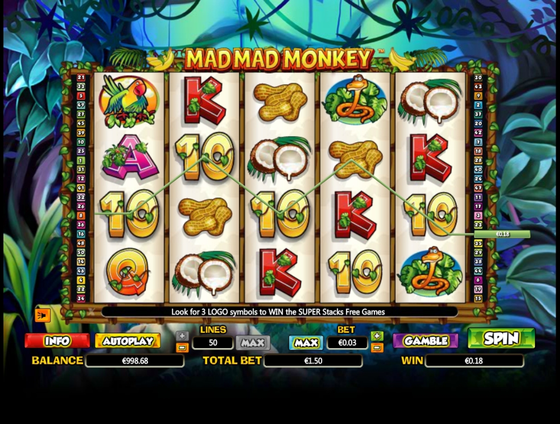 Win Money in Mad Mad Monkey Free Slot Game by NextGen Gaming