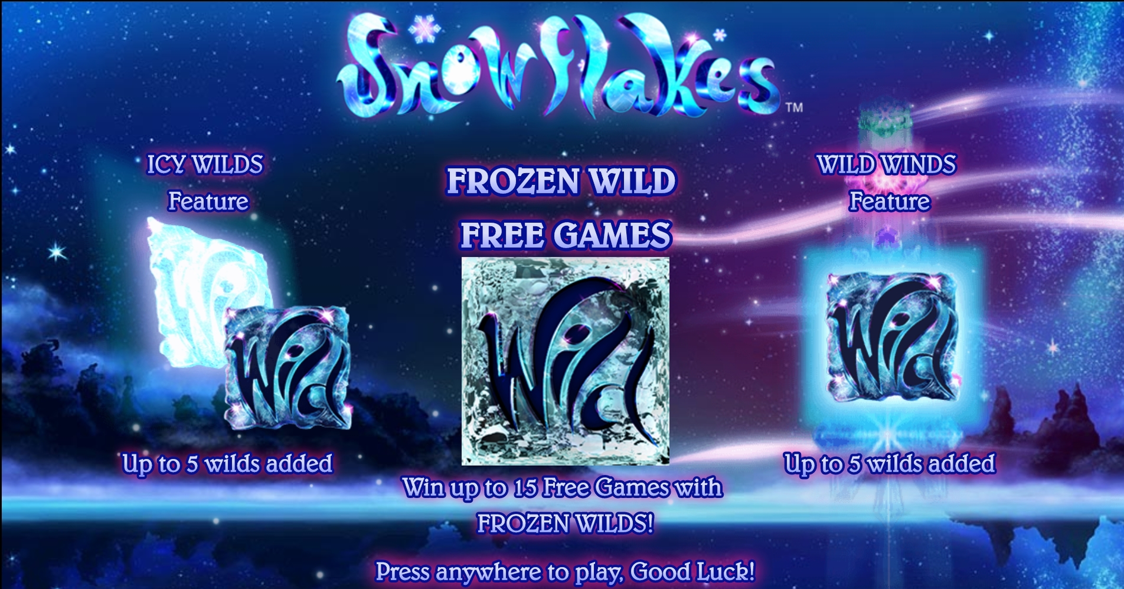 Play Snowflakes Free Casino Slot Game by NextGen Gaming