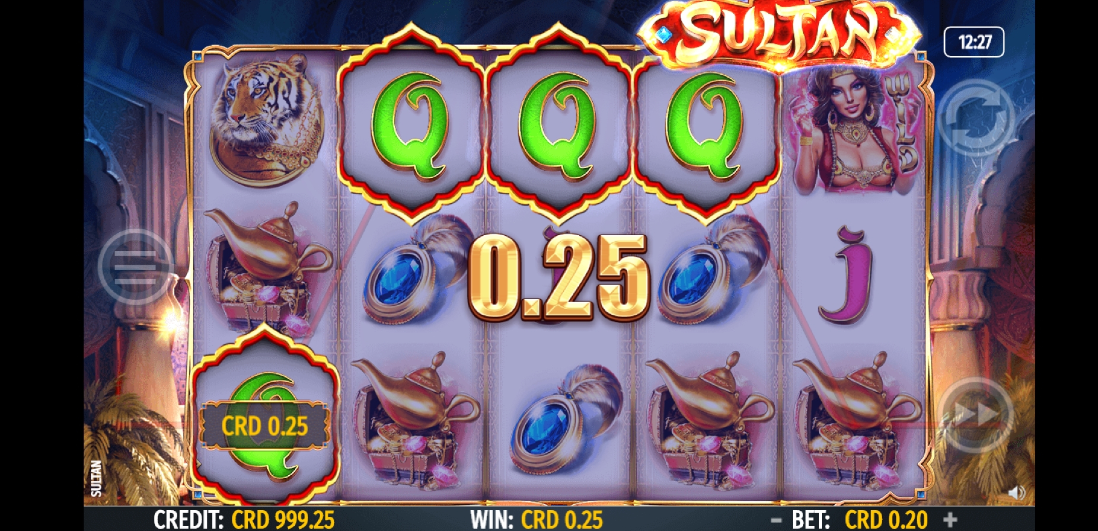 Win Money in Sultan Free Slot Game by Octavian Gaming