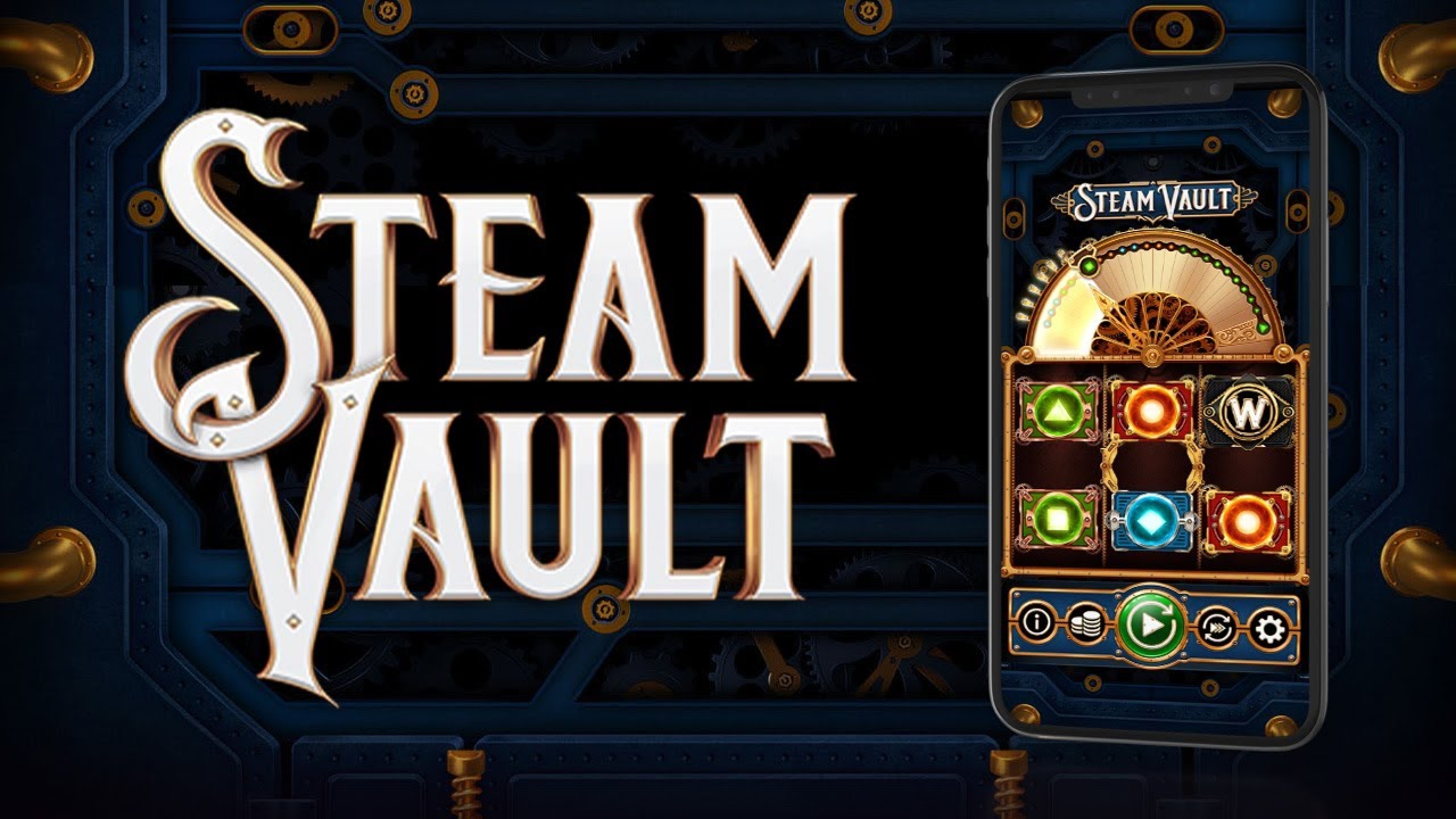 The Steam Vault Online Slot Demo Game by OneTouch Games