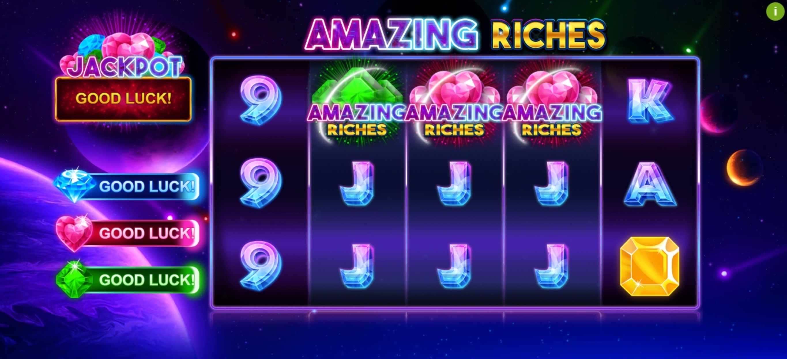 Reels in Amazing Riches Slot Game by PariPlay