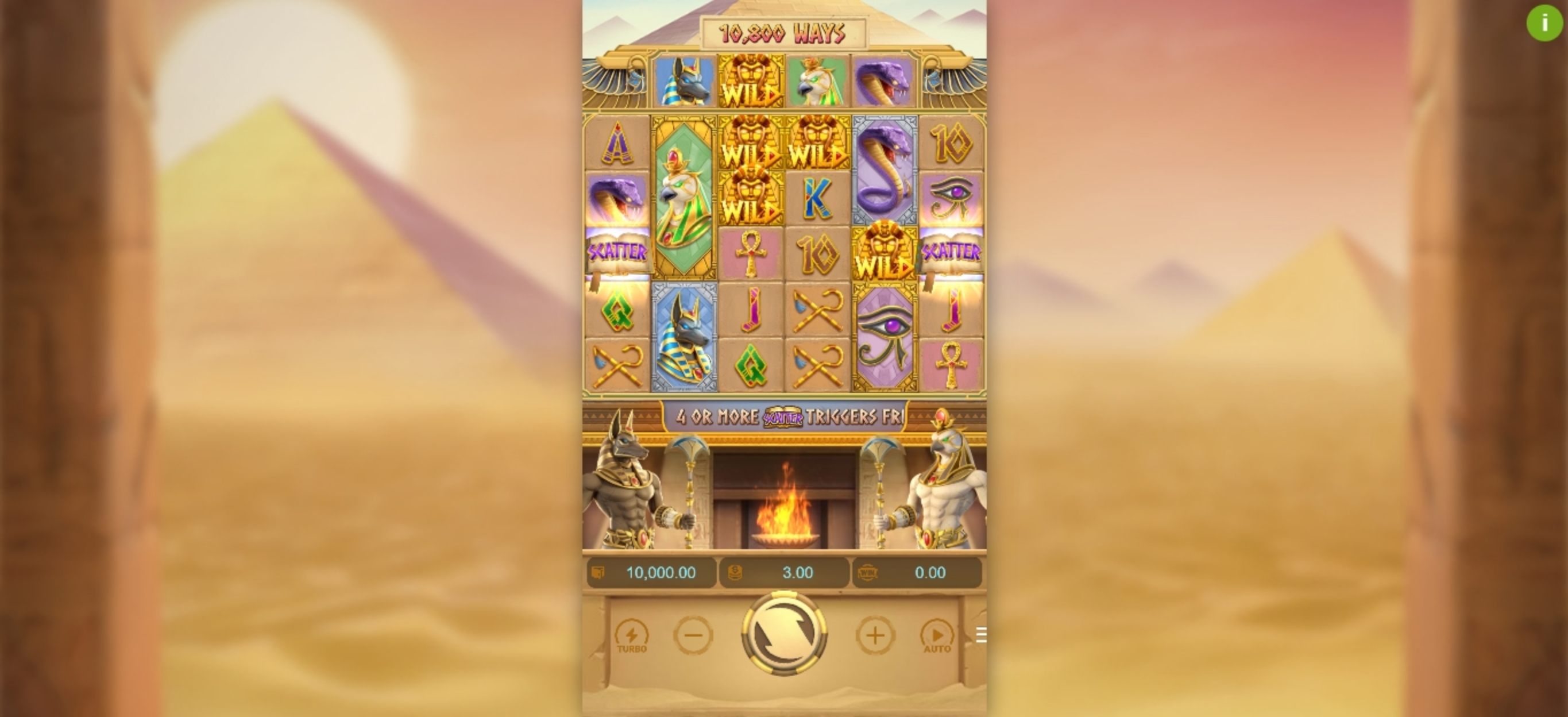 Reels in Egypts Book of Mystery Slot Game by PG Soft
