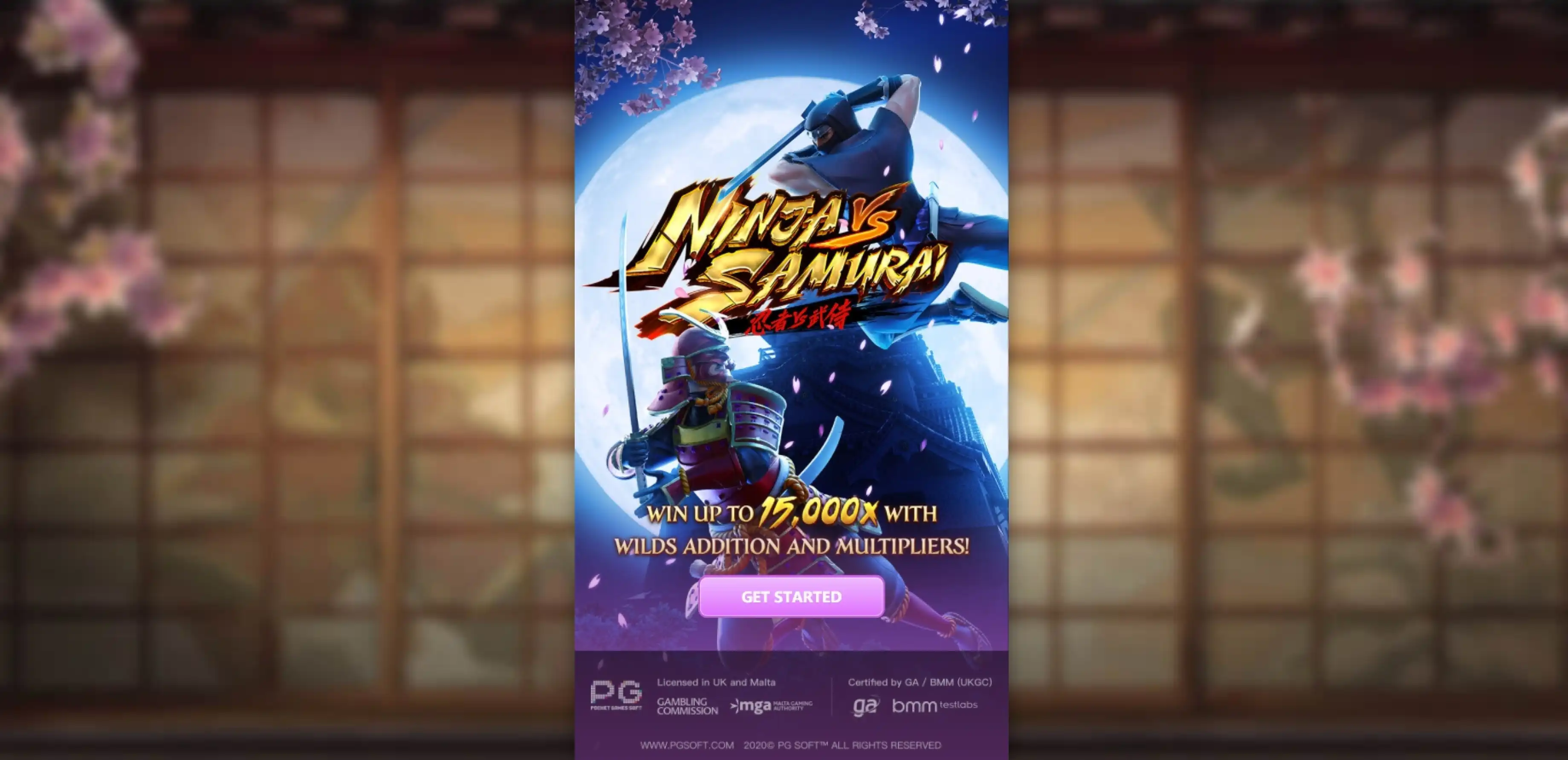 Play Ninja vs Samurai Free Casino Slot Game by PG Soft