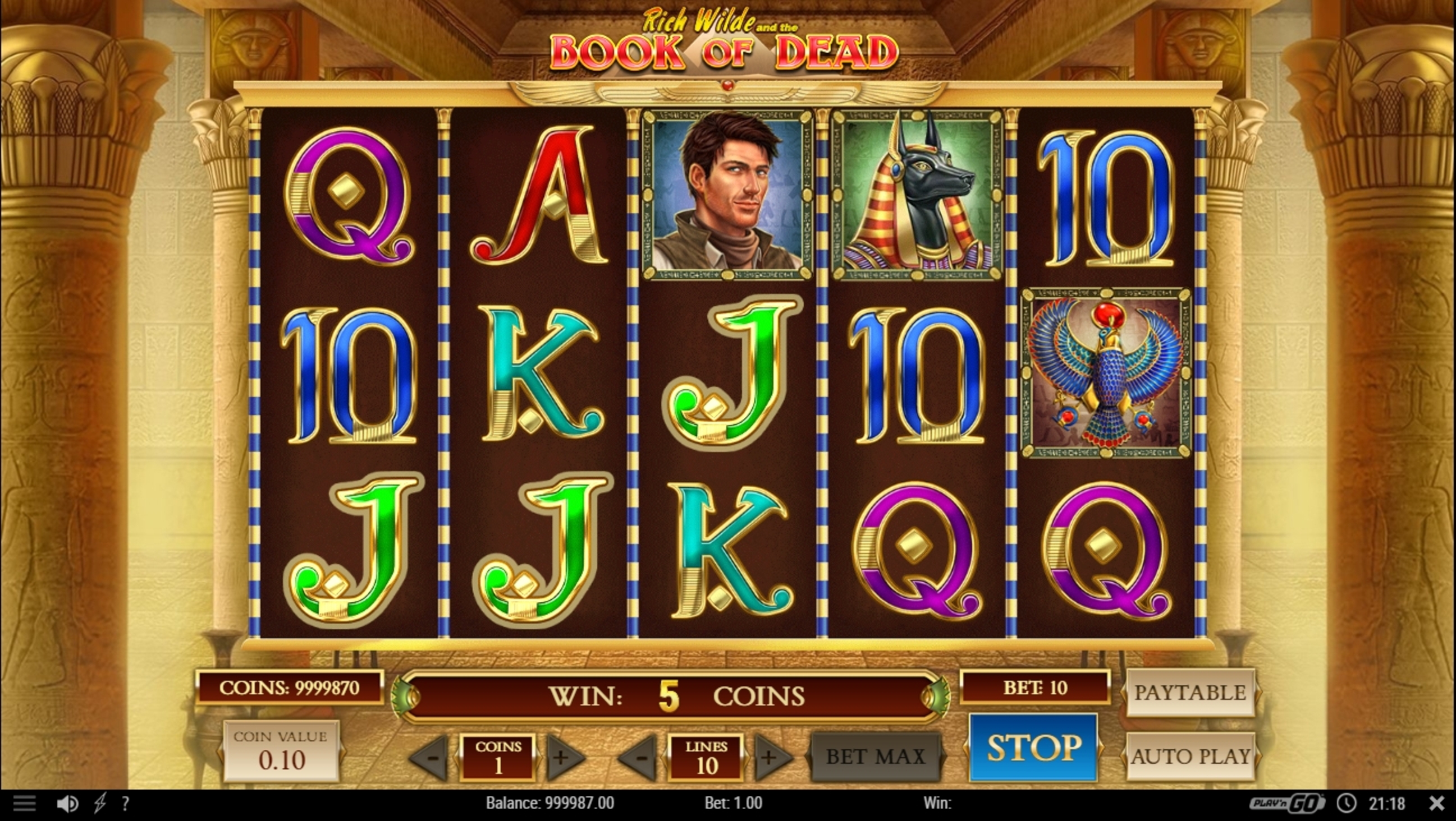 Win Money in Book of Dead Free Slot Game by Playn GO