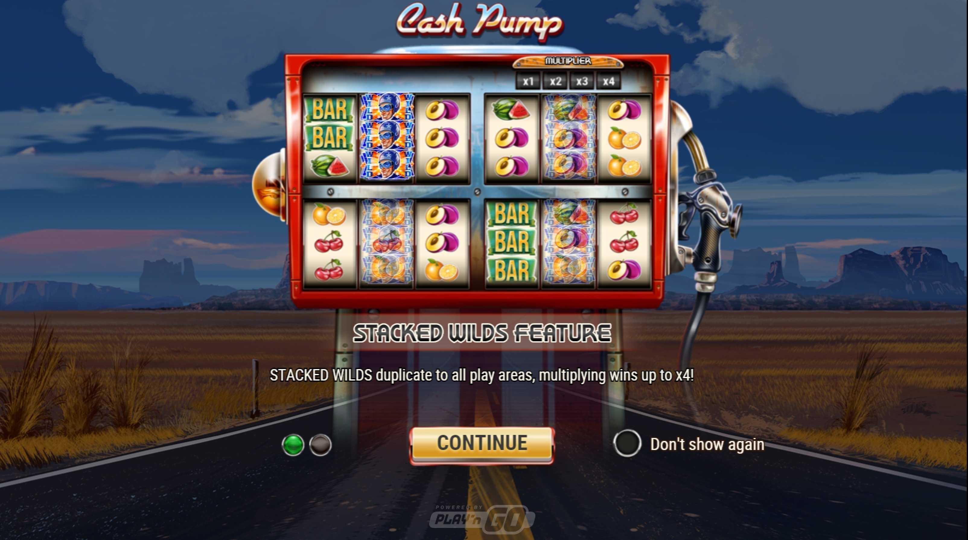 Play Cash Pump Free Casino Slot Game by Playn GO