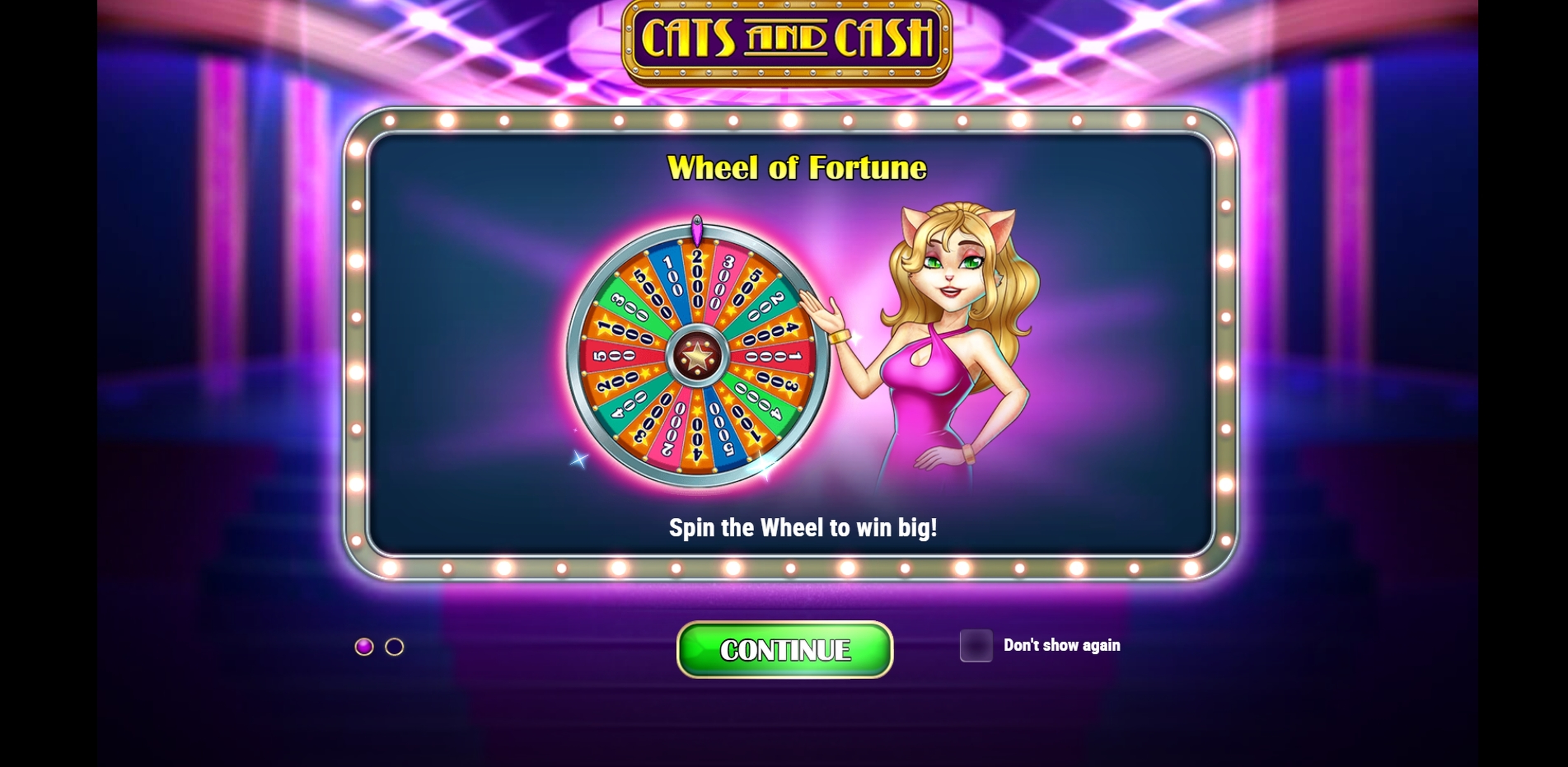Play Cats and Cash Free Casino Slot Game by Playn GO
