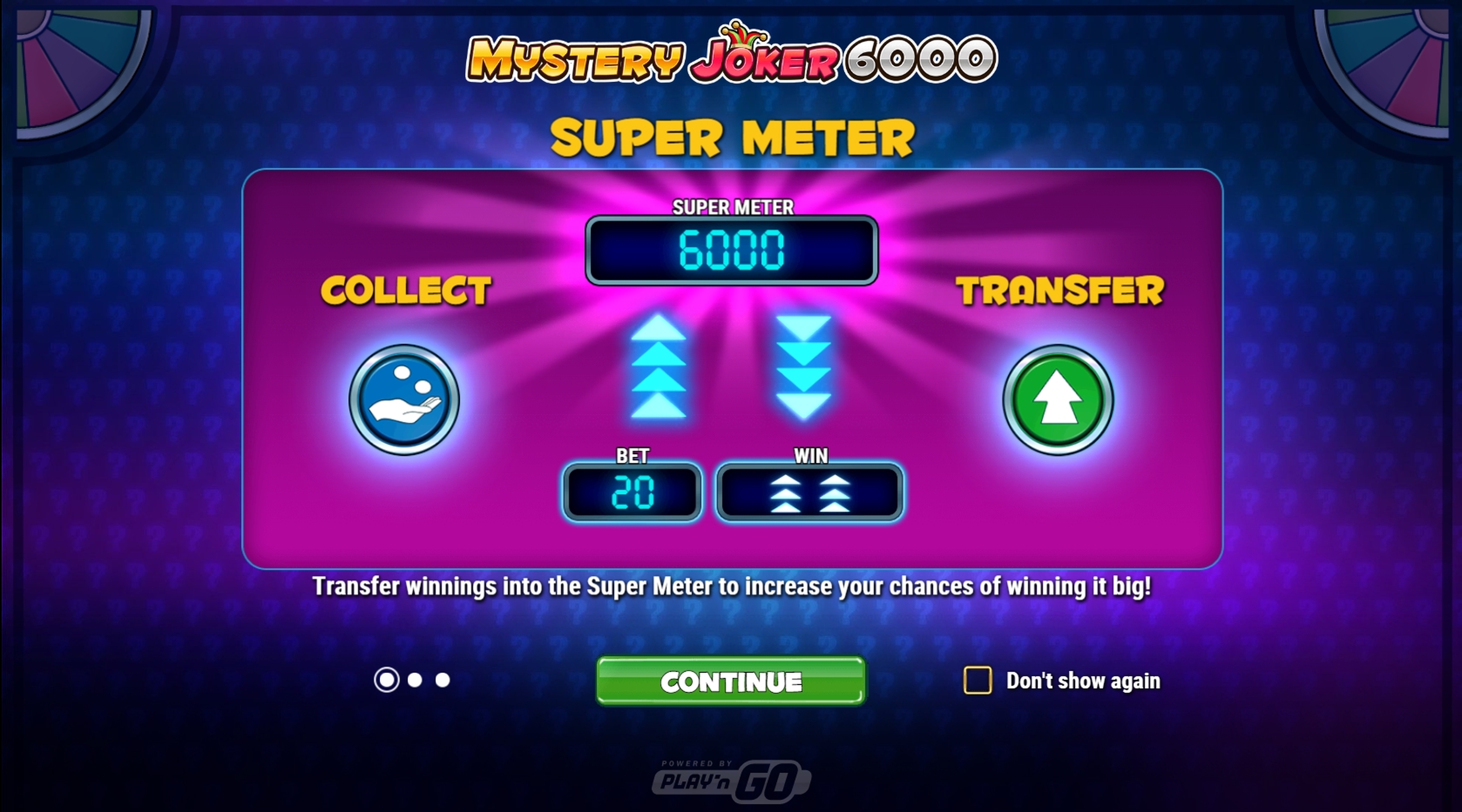 Play Mystery Joker 6000 Free Casino Slot Game by Playn GO