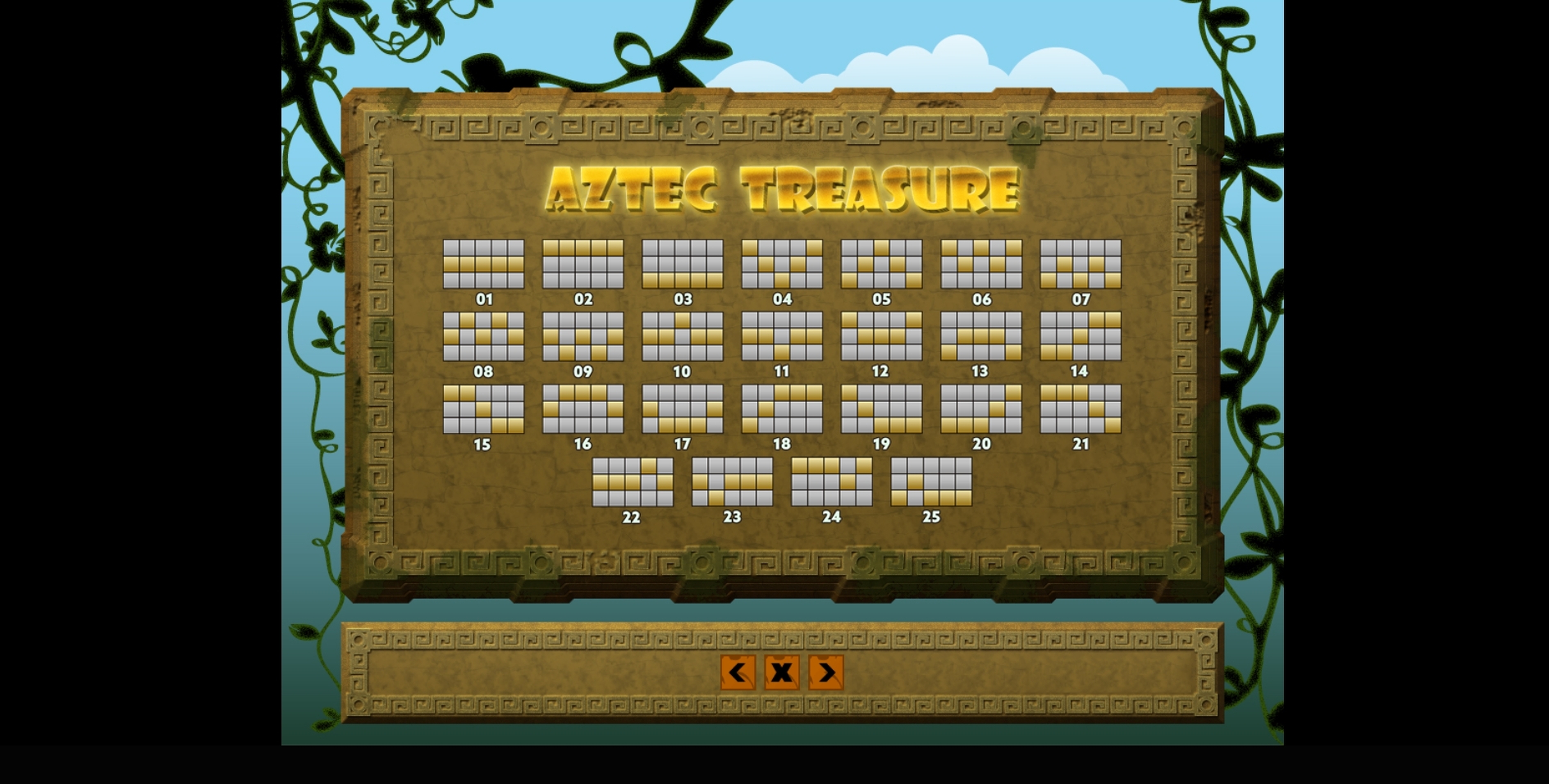 Info of Aztec Treasure Slot Game by PlayPearls