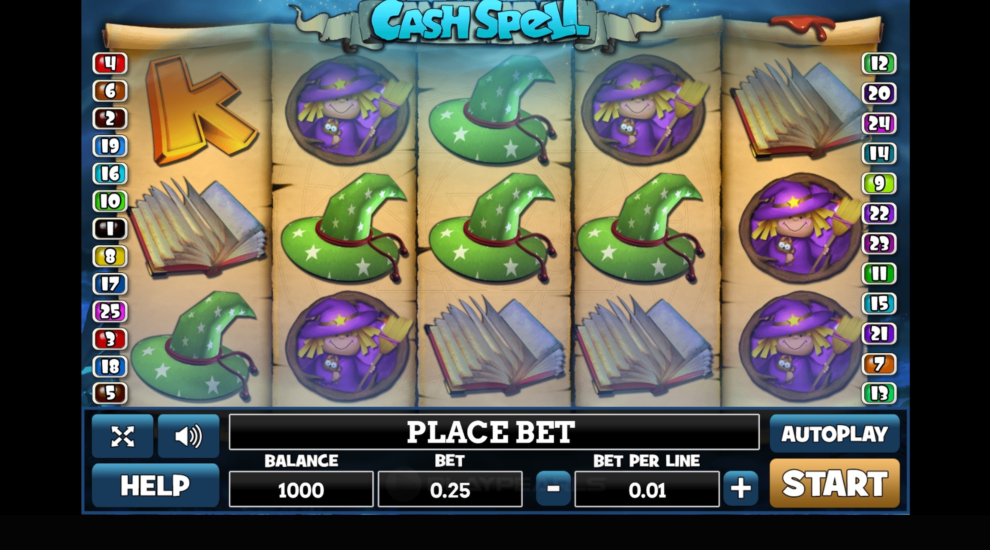 Reels in Cash Spell Slot Game by PlayPearls