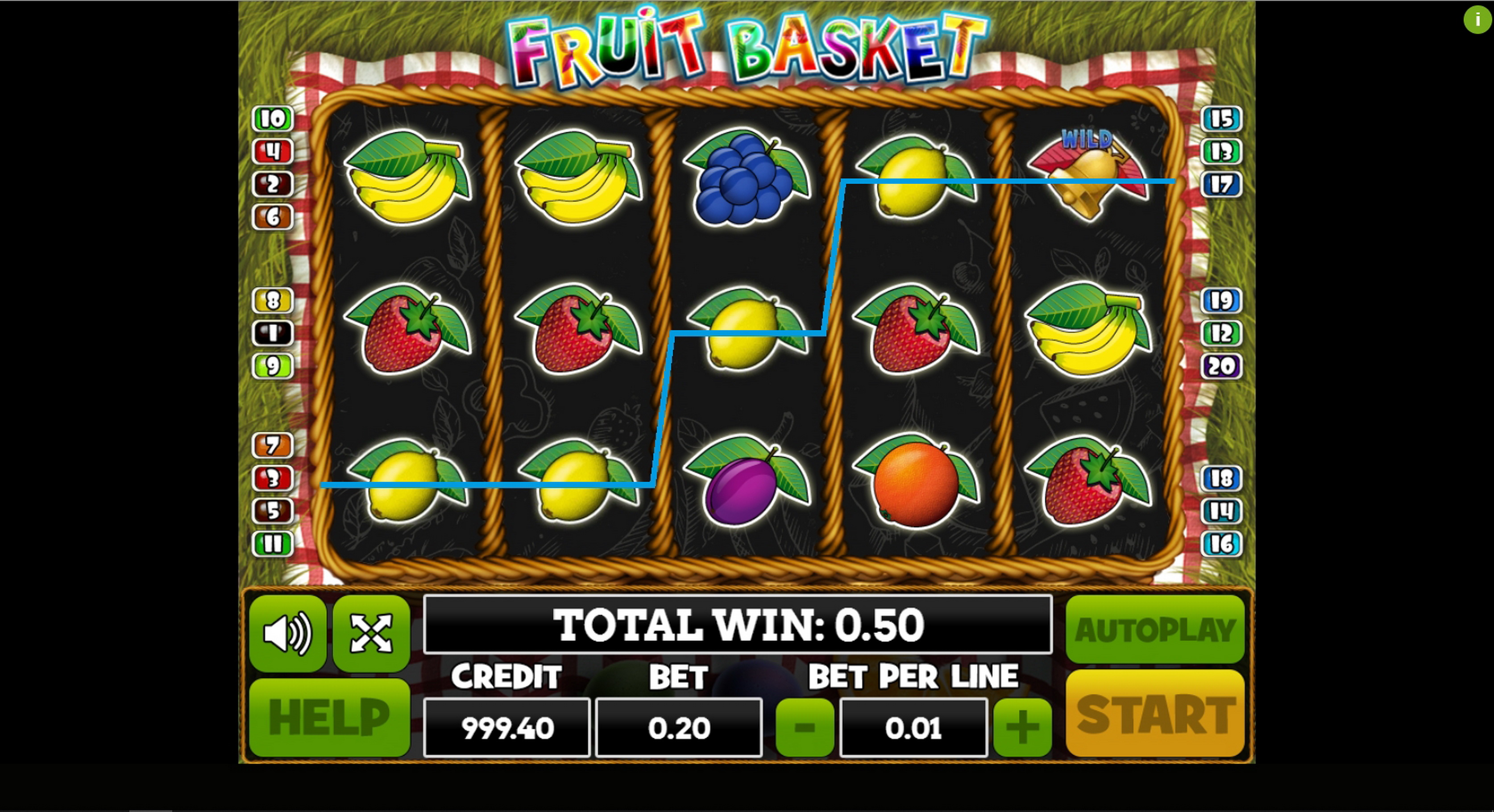 Win Money in Fruit Basket Free Slot Game by PlayPearls