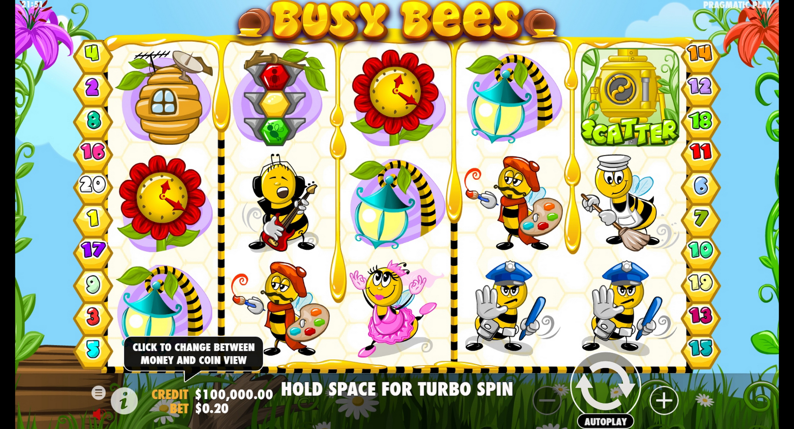 Reels in Bee Land Slot Game by Pragmatic Play
