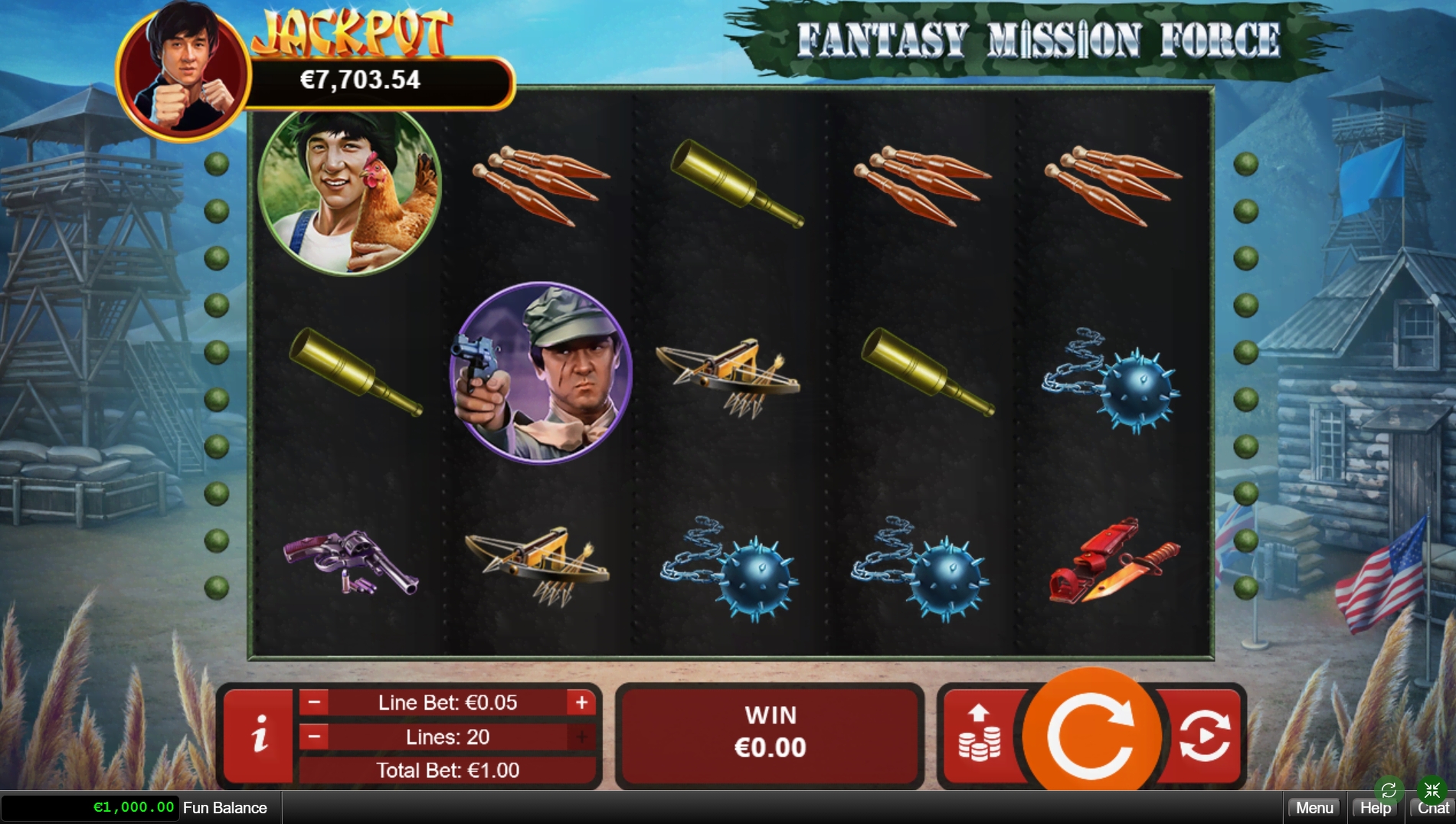 Reels in Fantasy Mission Force Slot Game by Real Time Gaming