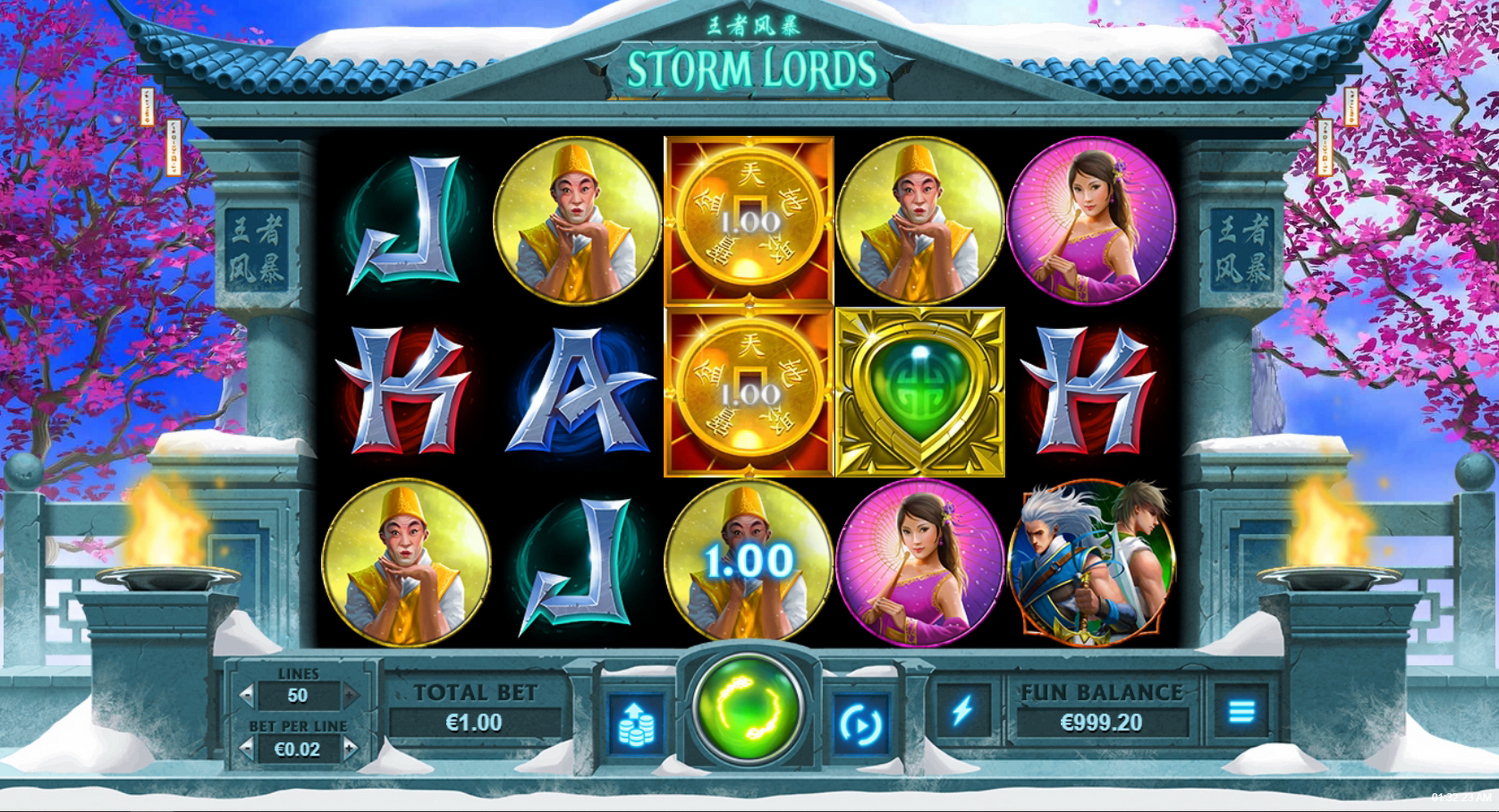 Win Money in Storm Lords Free Slot Game by Real Time Gaming