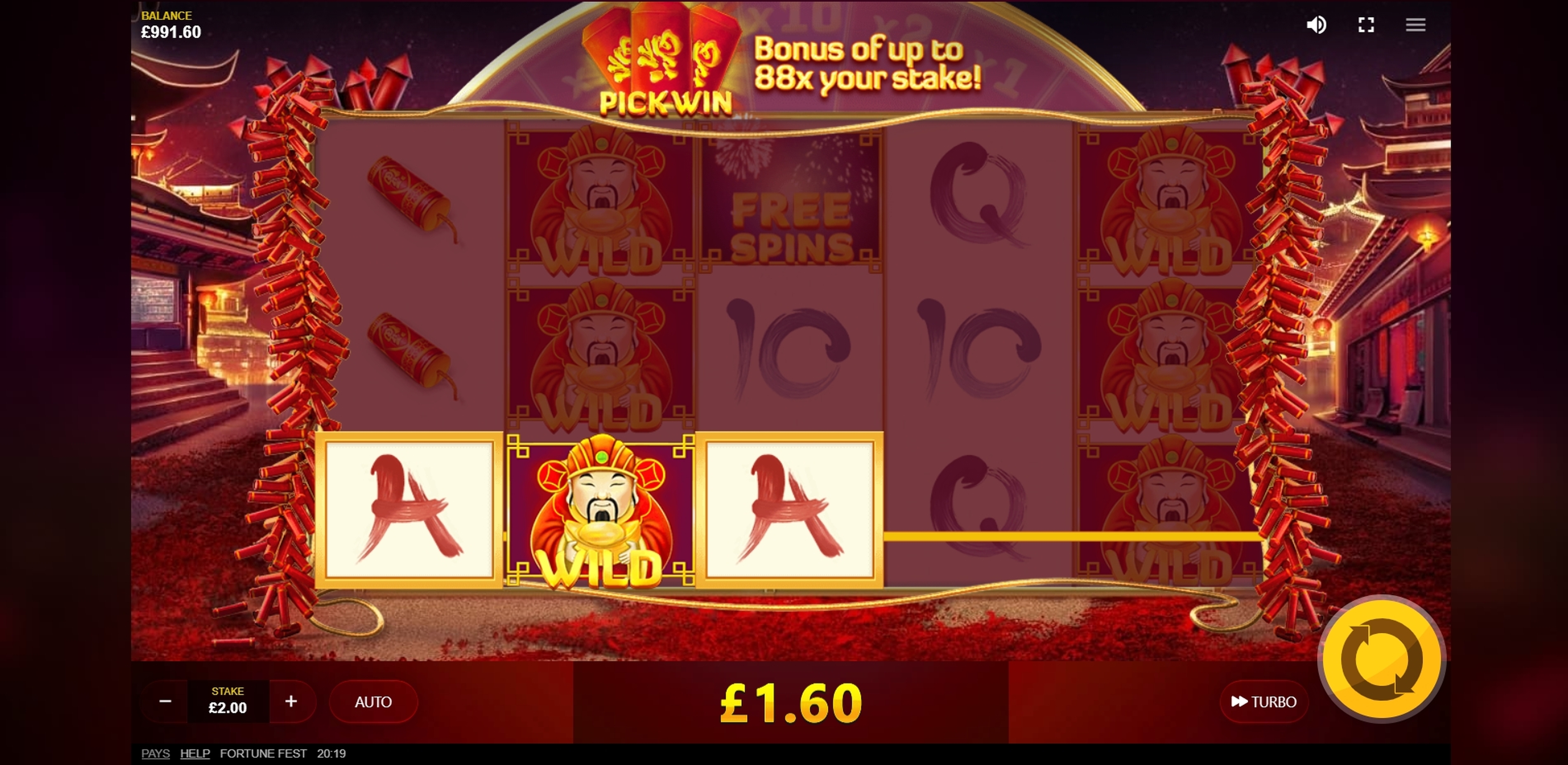 Win Money in Fortune Fest Free Slot Game by Red Tiger Gaming